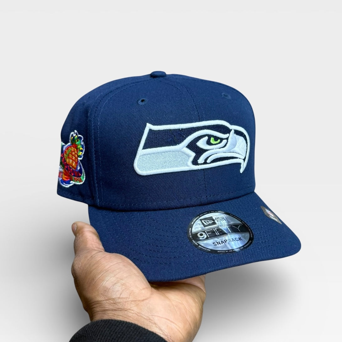 Seattle Seahawks Navy 950 Snap Back 98 Pro Bowl