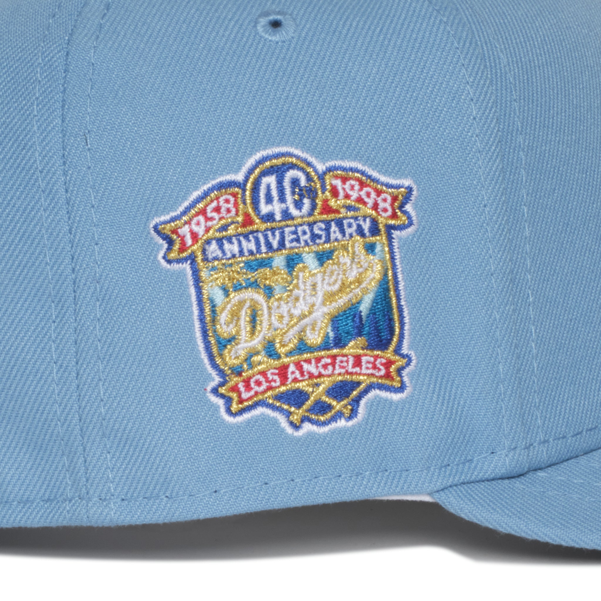 Los Angeles Dodgers Sky Blue Palm Tree 60Th Anniversary