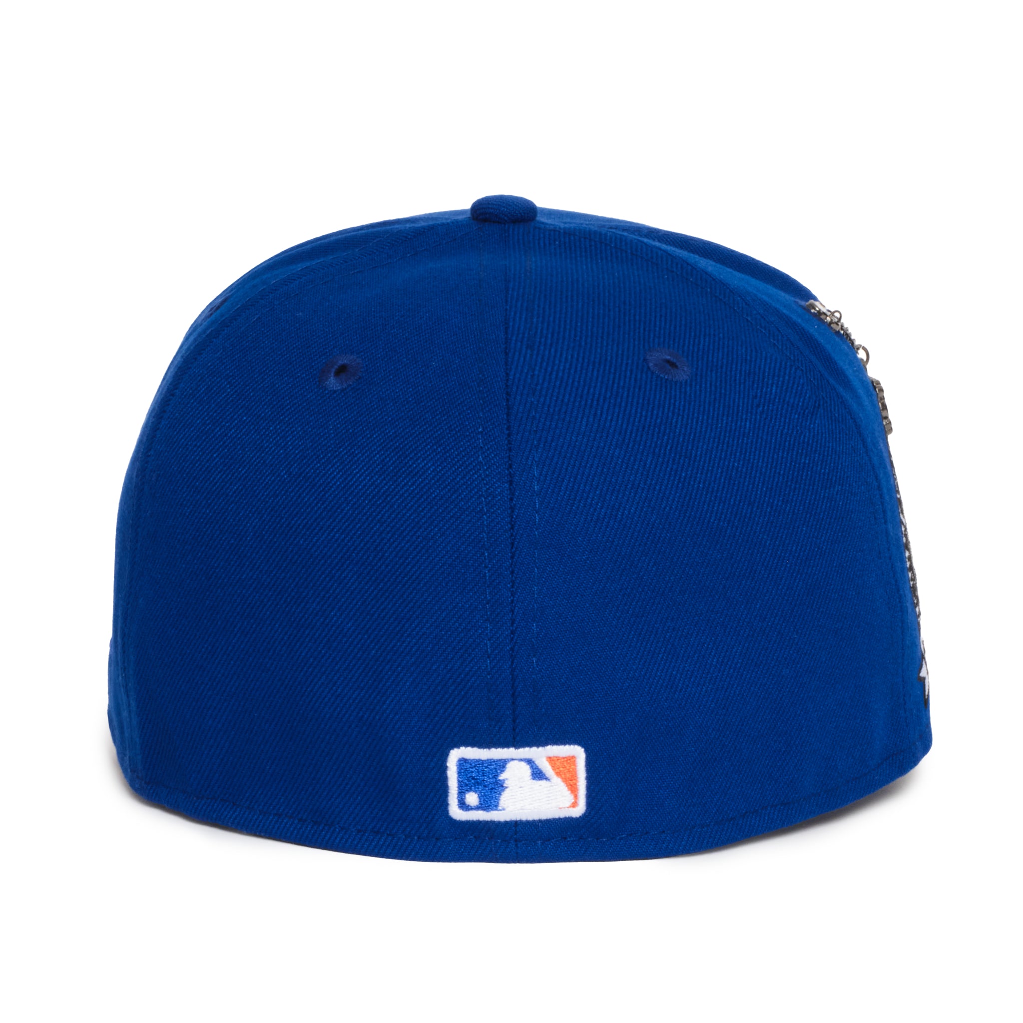 New York Mets All Royal White Outline Logo 25 Years Subway Series