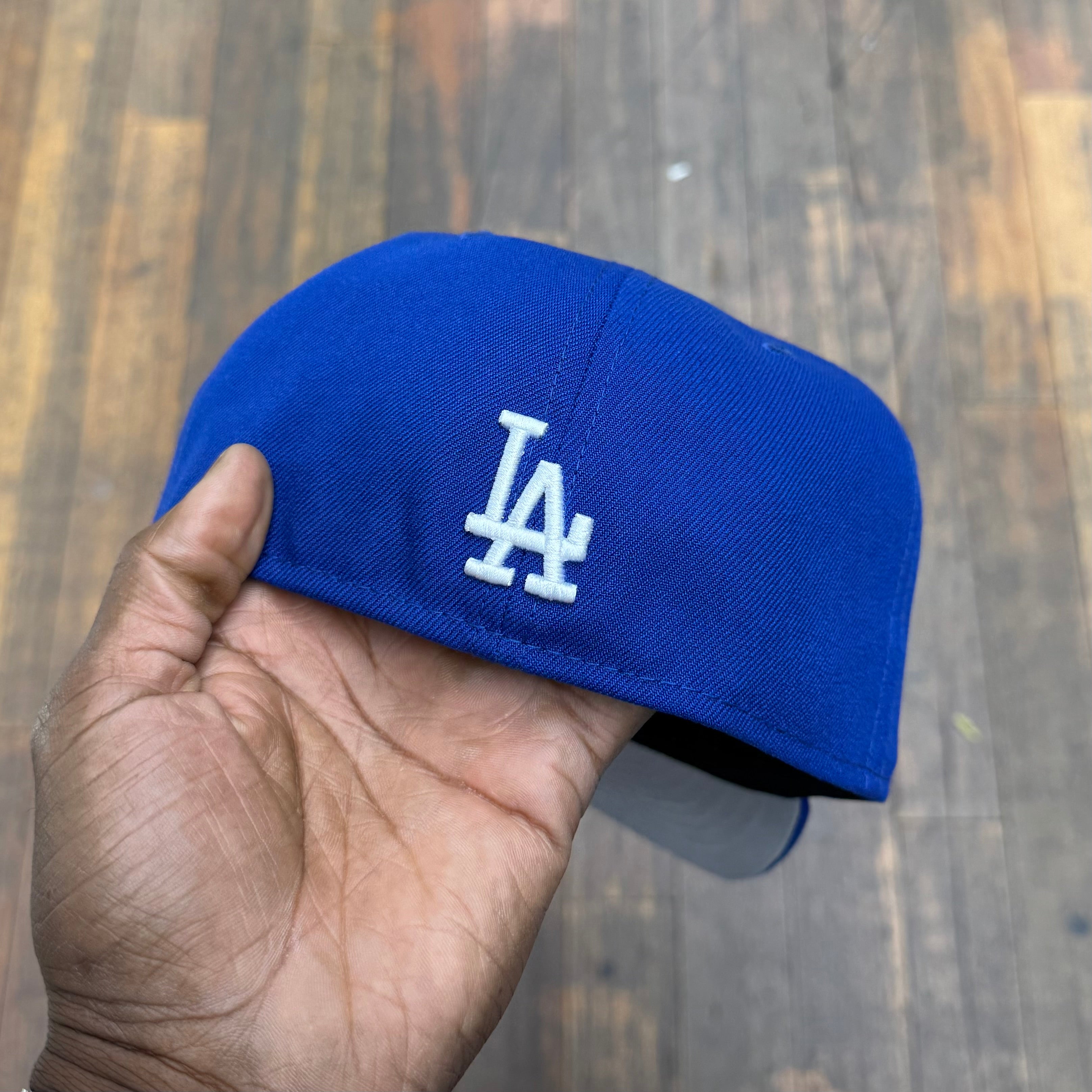Los Angeles Dodgers Flames Logo Royal Blue 2024 World Series