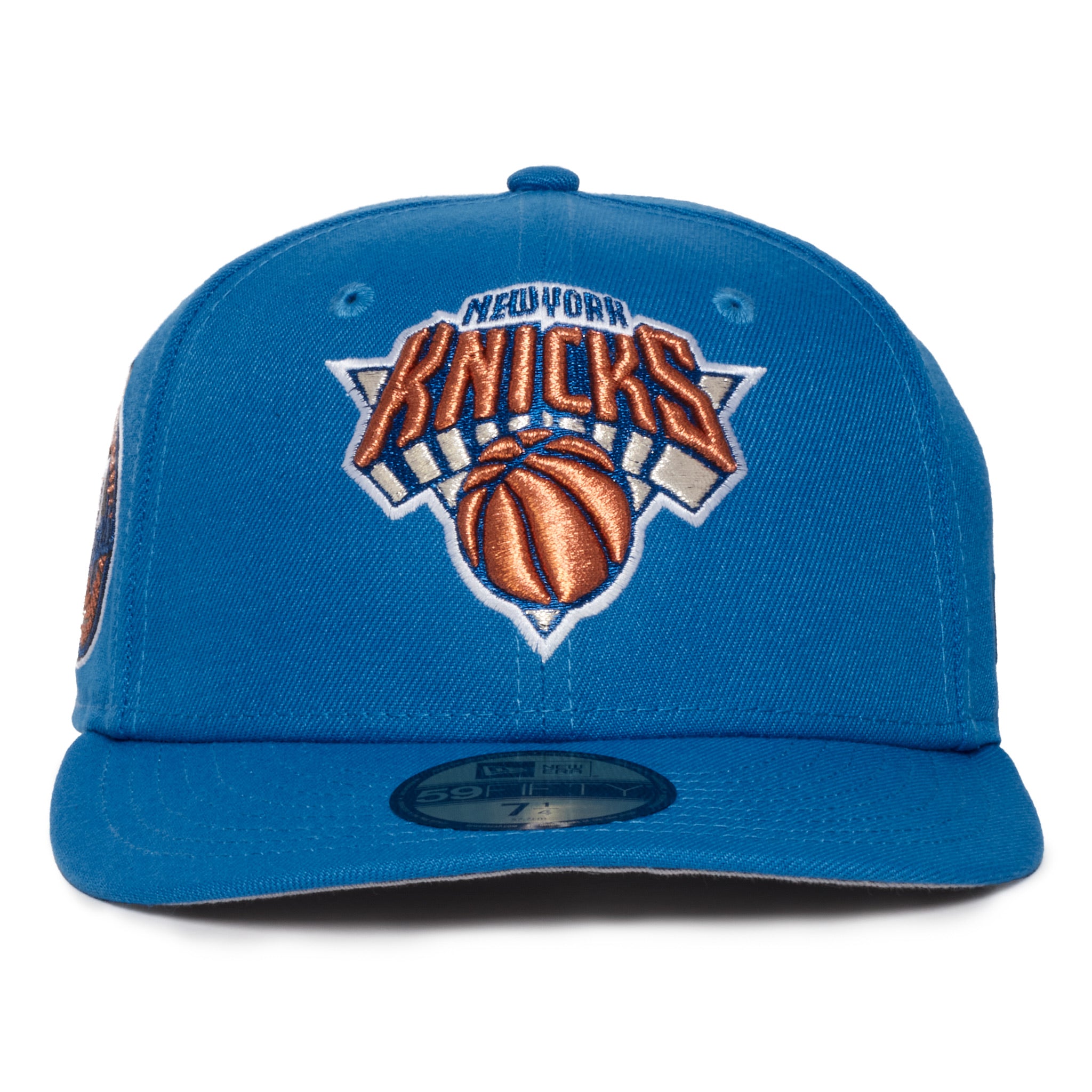 New York Knicks South West Blue Copper Logo  2x Champs Grey uv