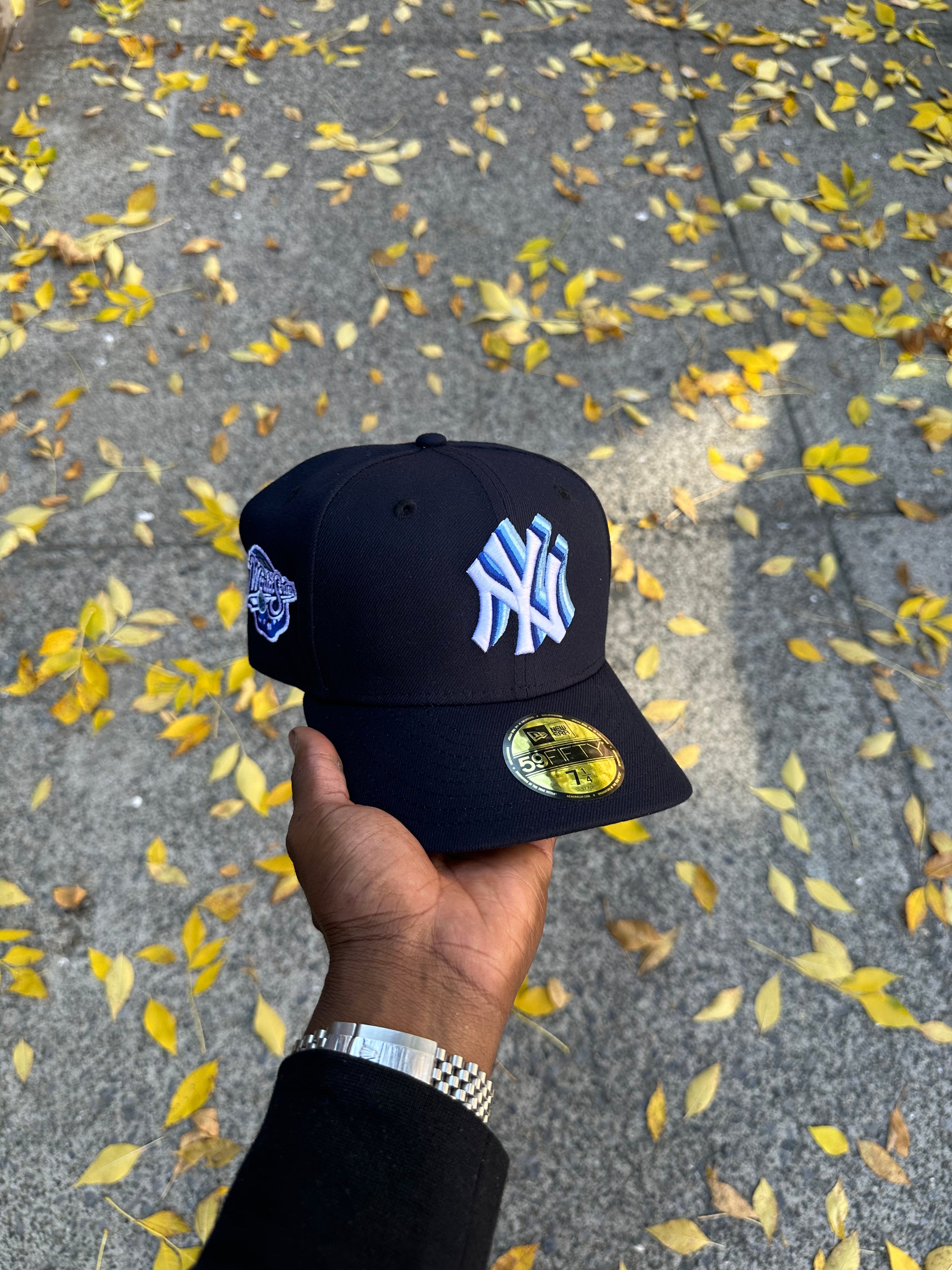 New York Yankees Navy 3D ICE LOGO 98 WS