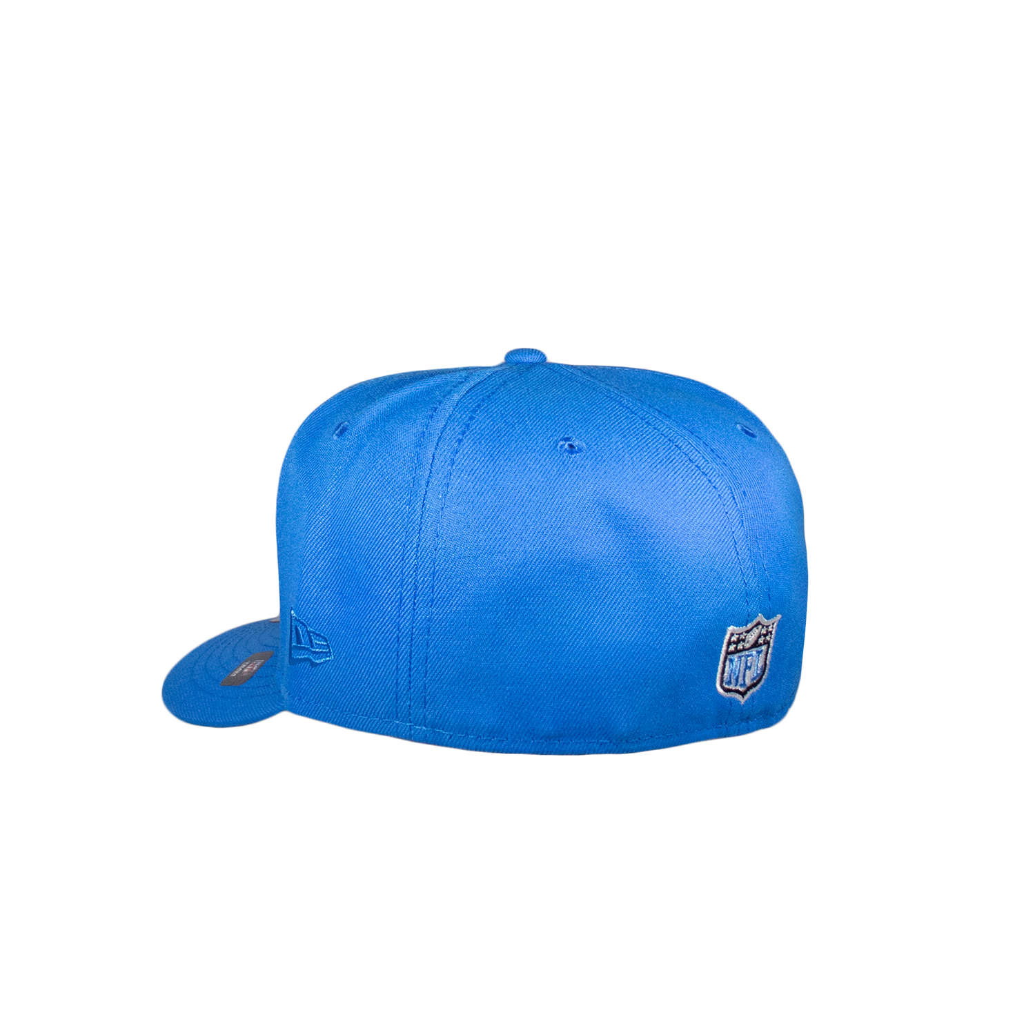 Detroit Lions All Blue Font Logo 75Th World Series