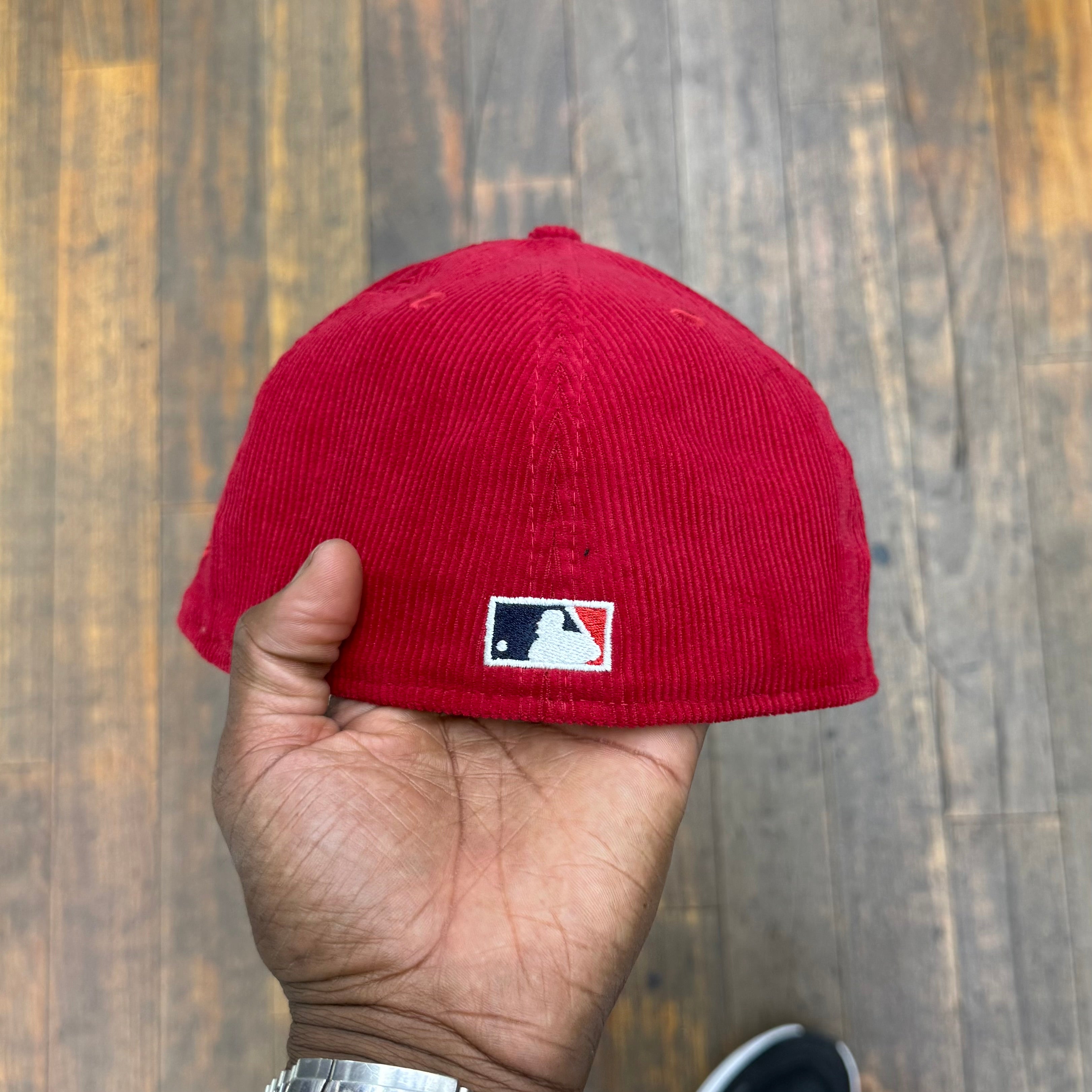 New York Yankees All Red Corduroy 1999 World Series