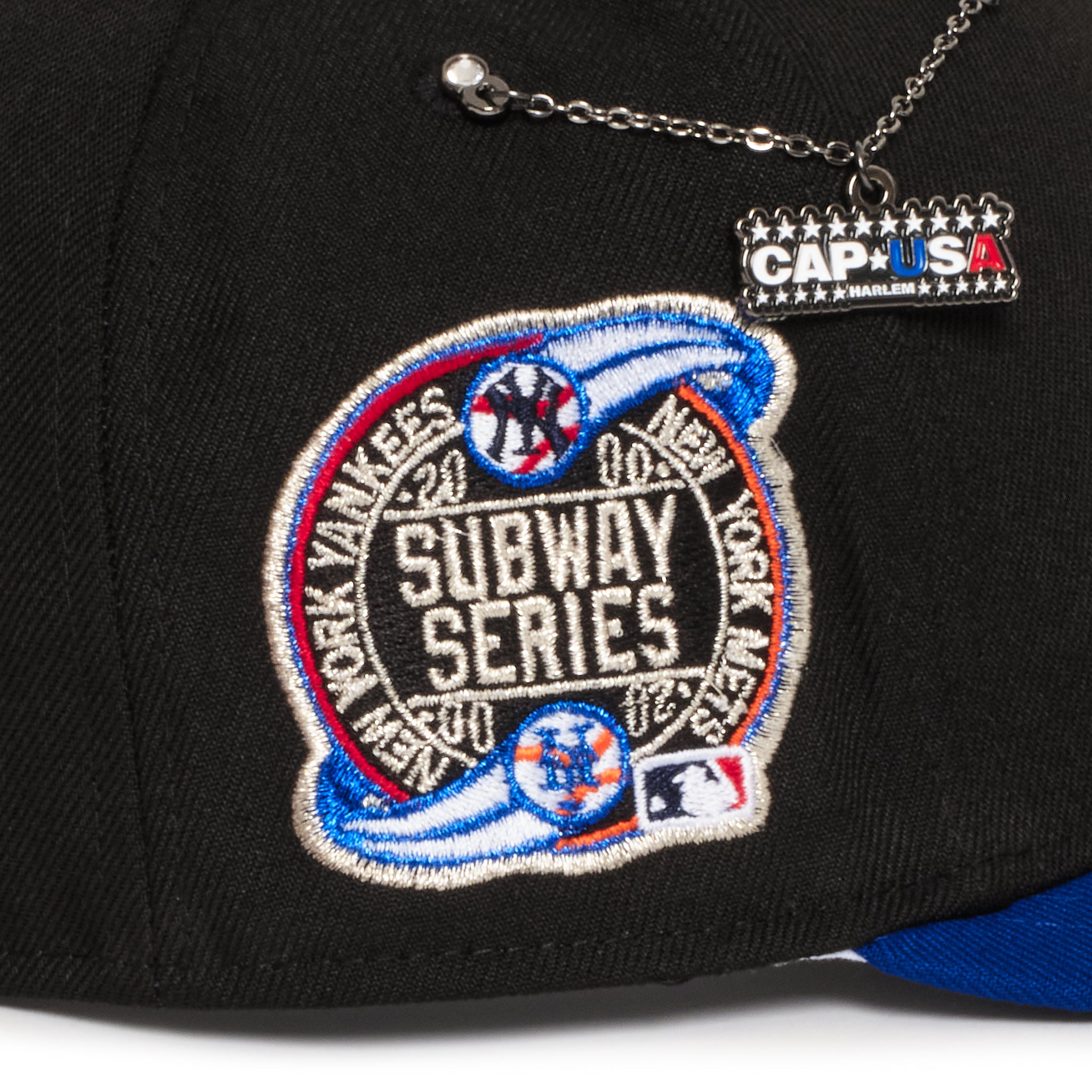 New York Mets Black and Royal Graffiti Subway Series