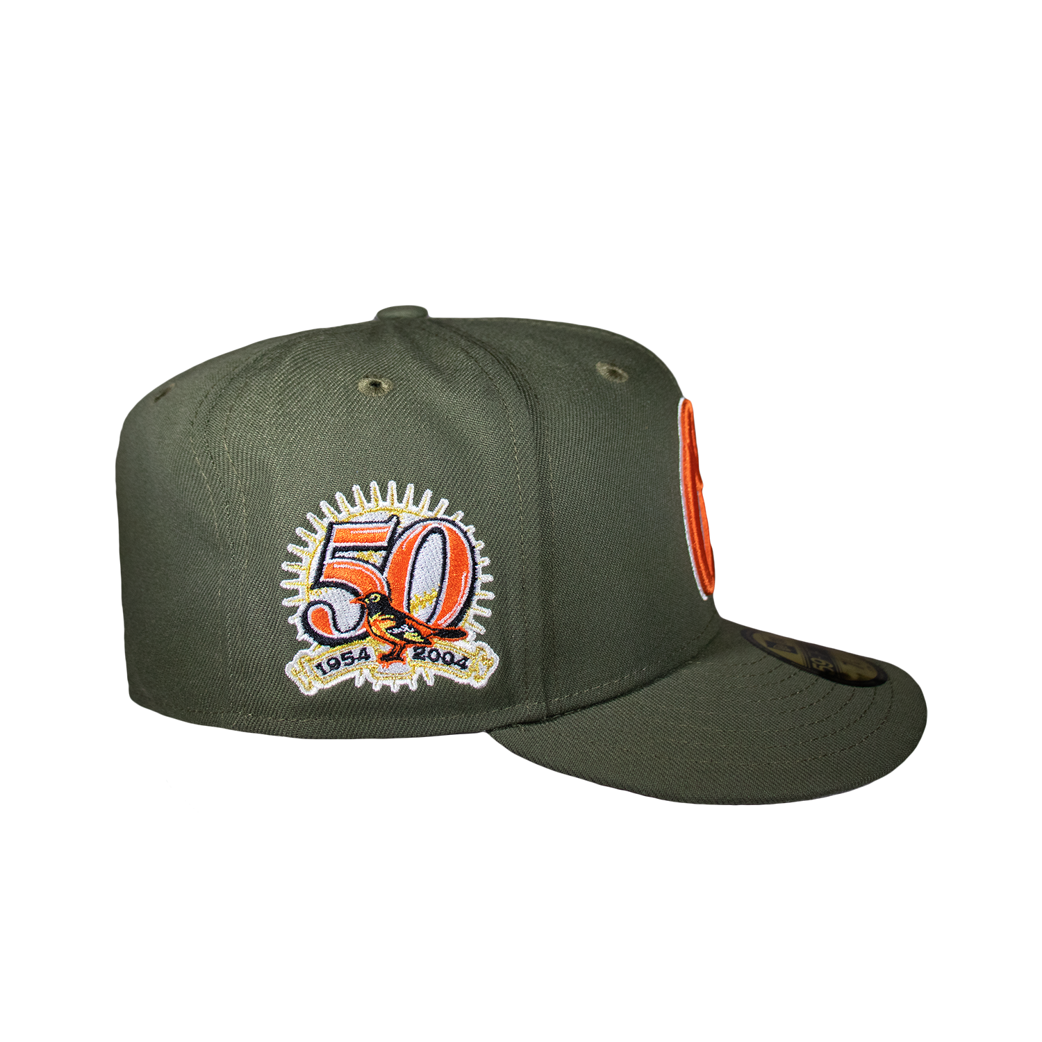 Baltimore Orioles Olive Green 50Th Anniversary