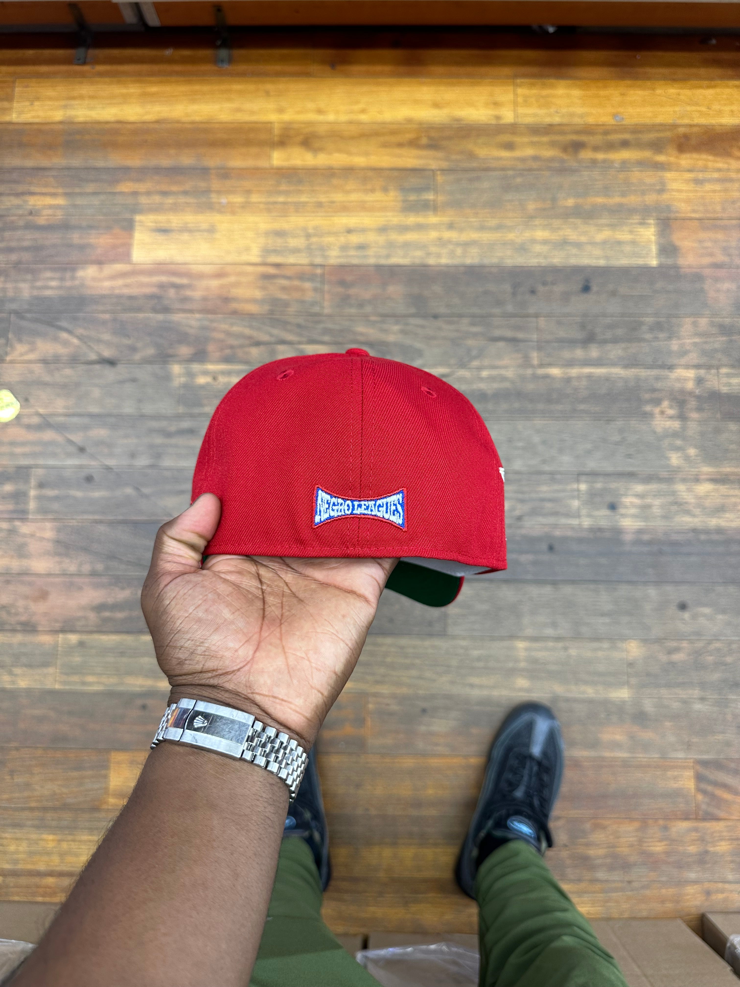 Kansas City Monarchs All Red Green UV Negro Leagues