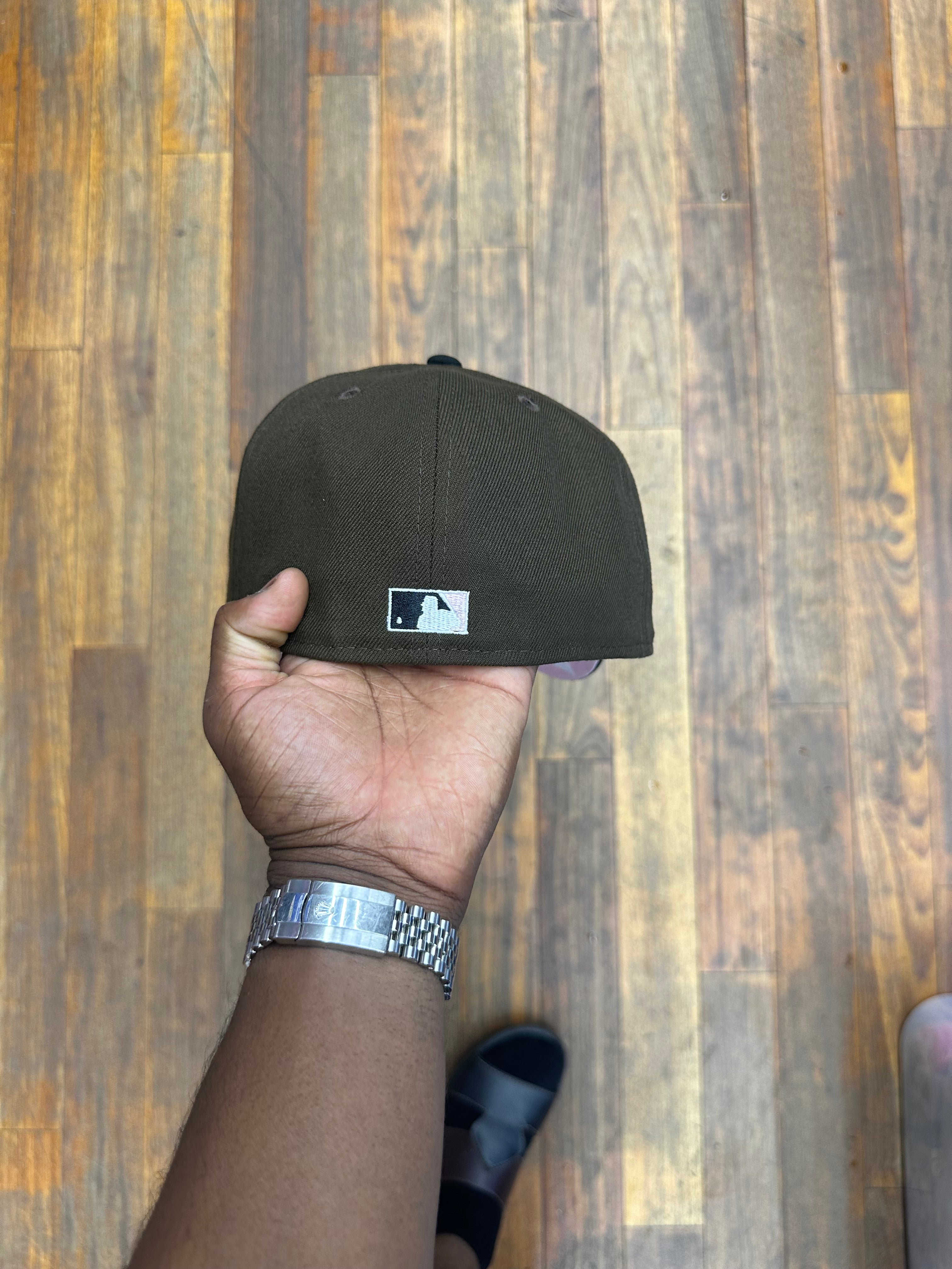 Anaheim Angels Mocha Brown & Black w/ Pink UV 40Th Anniversary