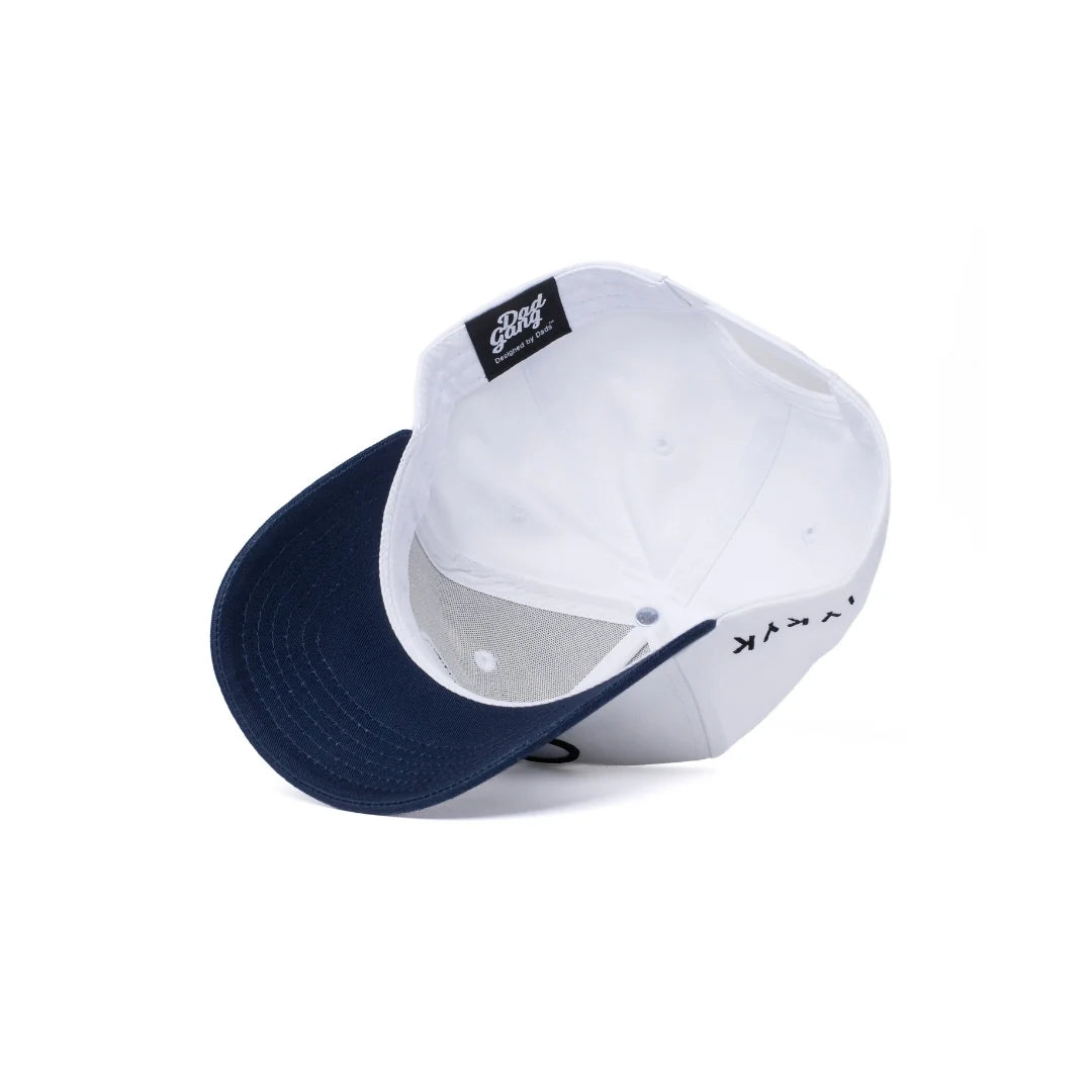 DAD Gang White & Navy