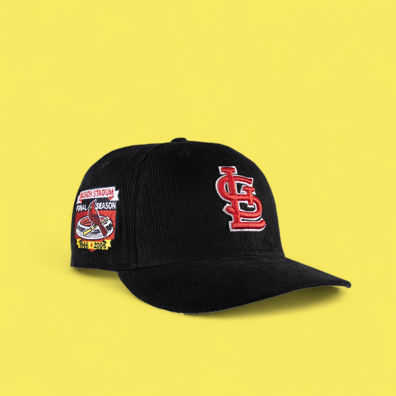 St Louis Cardinals All Black Corduroy