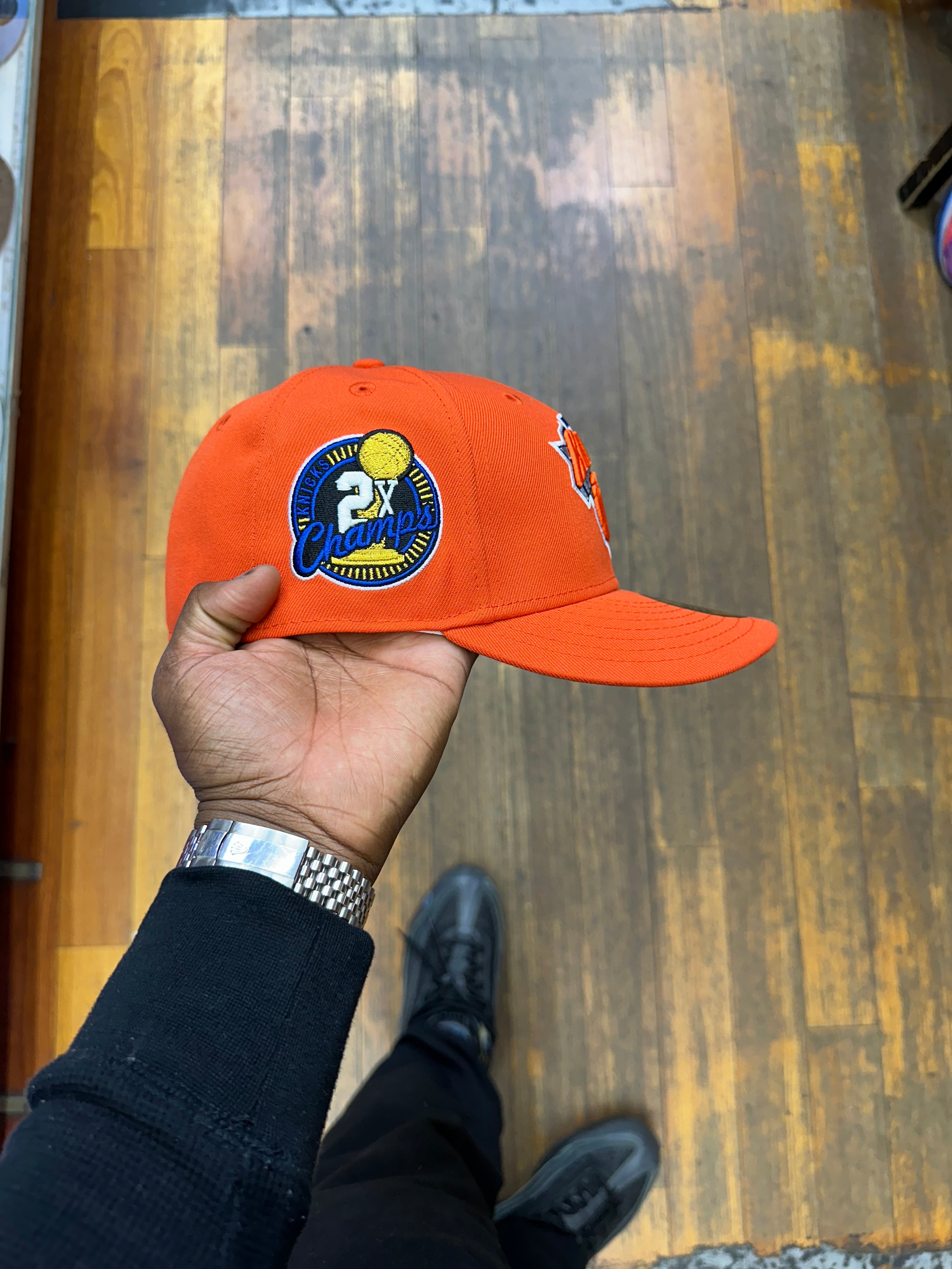 New York Knicks All Orange 2X Champions