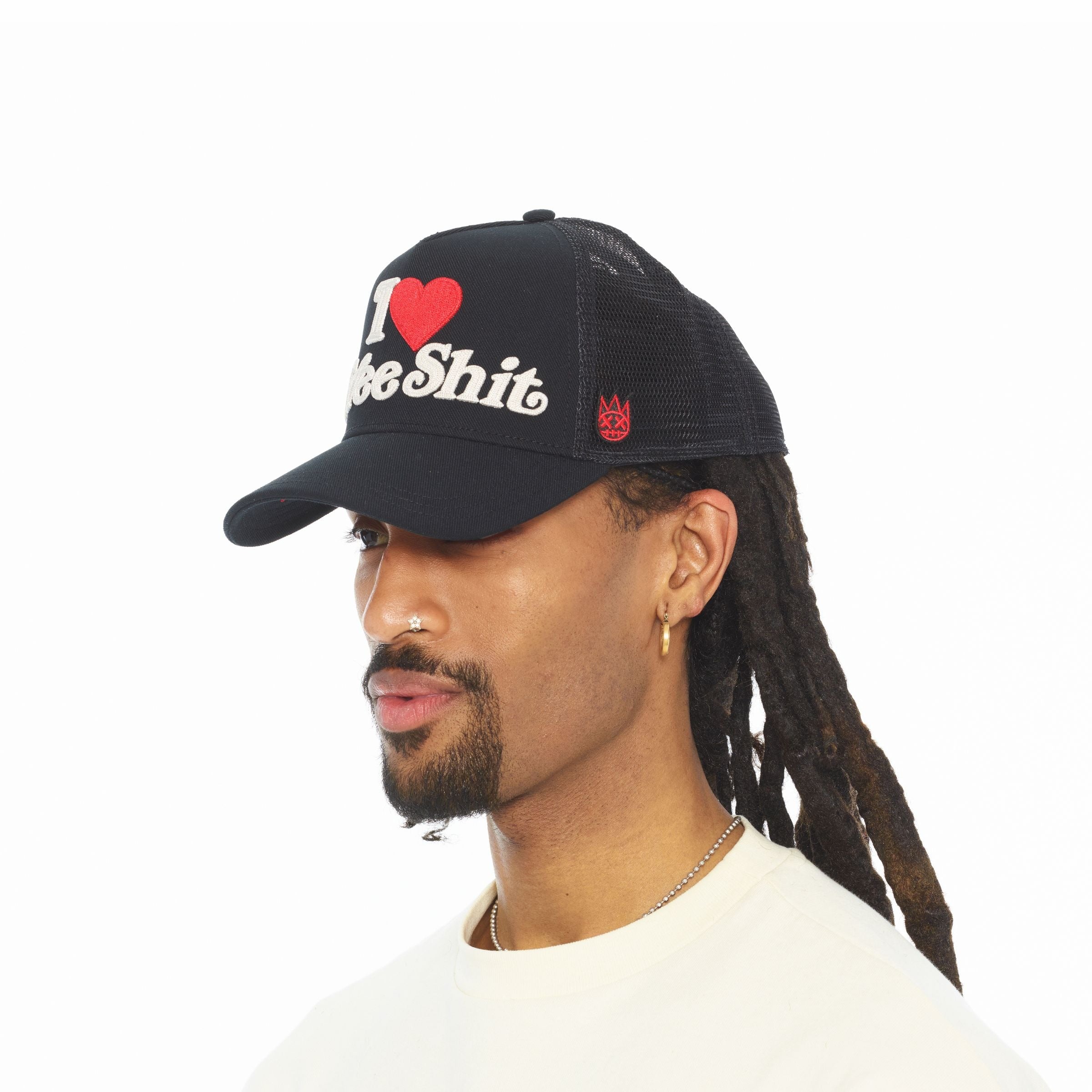 Cult of Individuality "I Love Free" Black Trucker