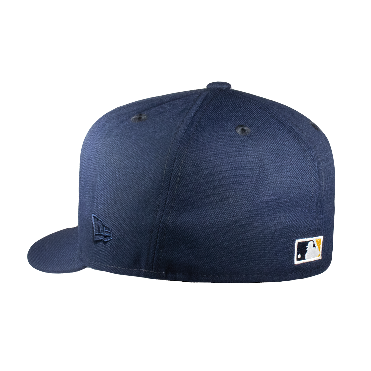 Milwaukee Brewers Ocean Blue - Yellow Logo 2002 All Star Game