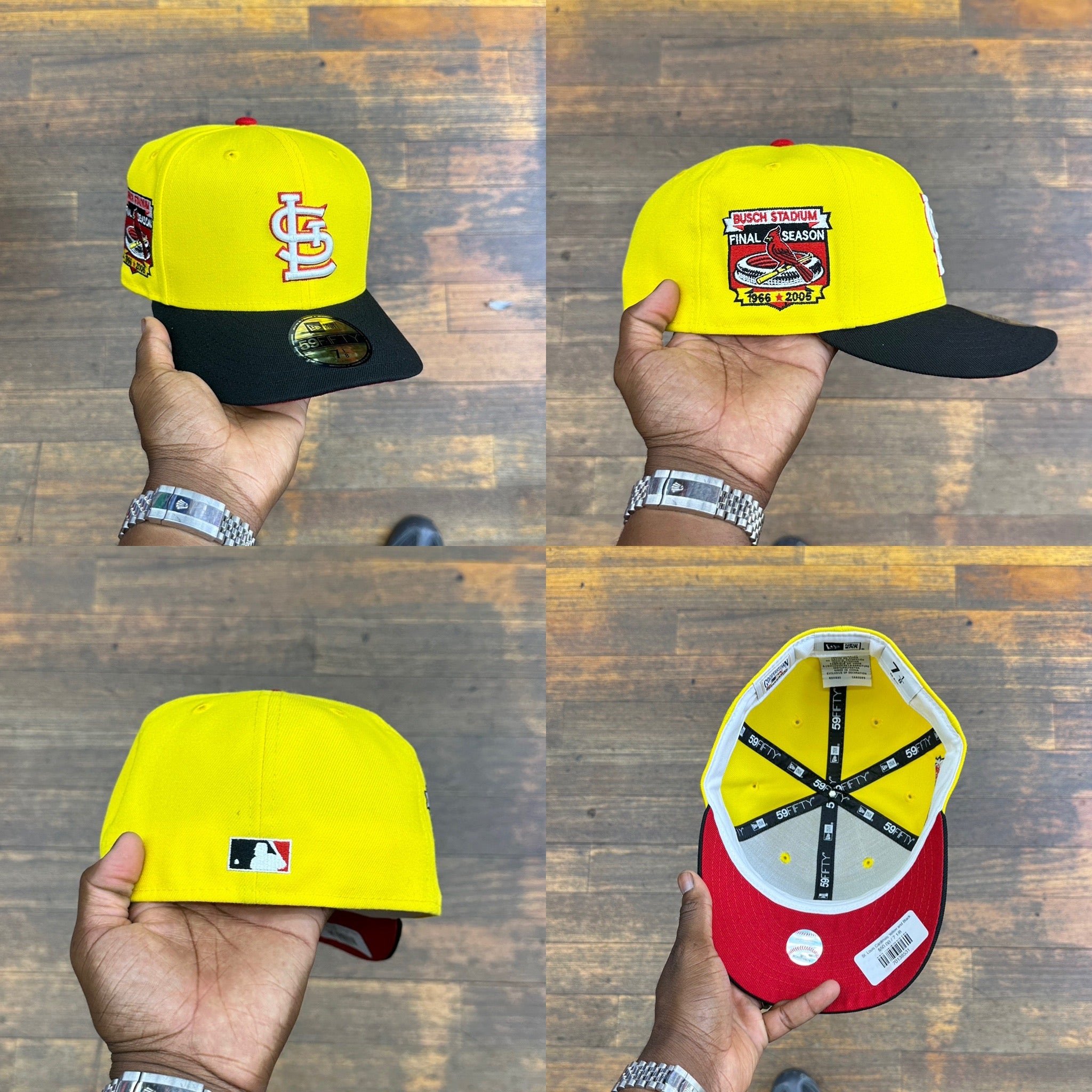 St. Louis Cardinals Yellow and Black