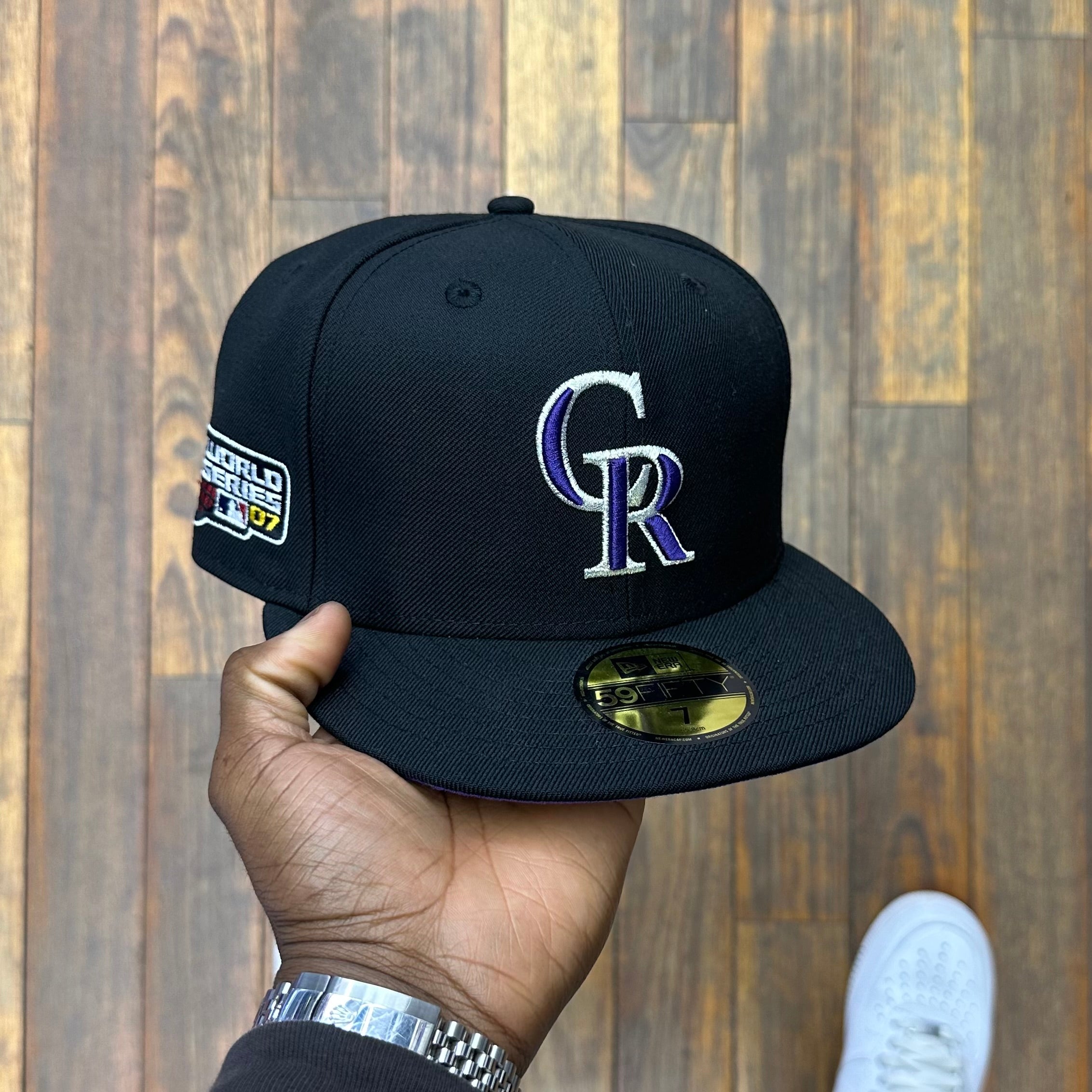 Colorado Rockies Black Purple UV 2007 WS