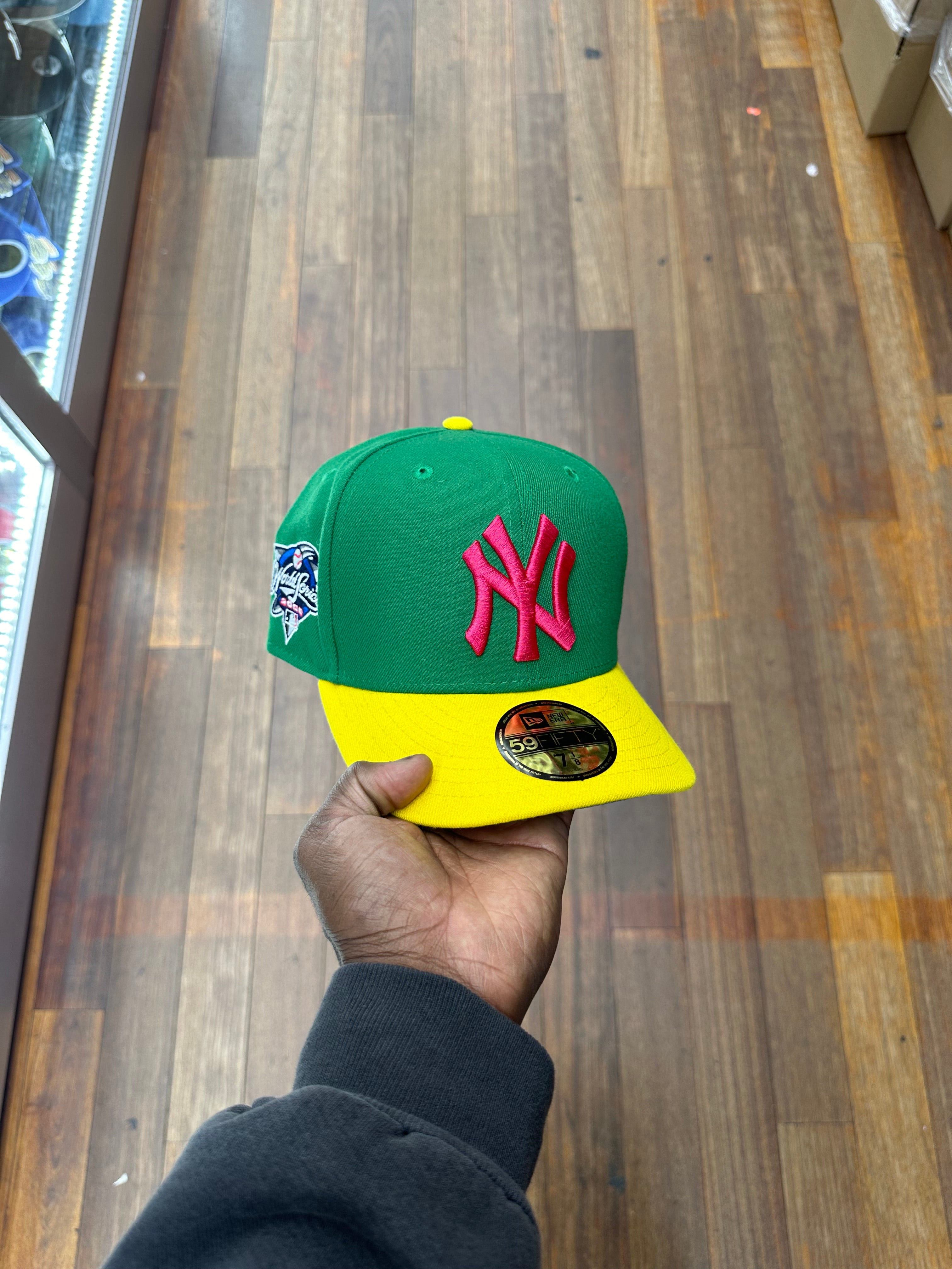 New York Yankees Green and Yellow 2000 World Series