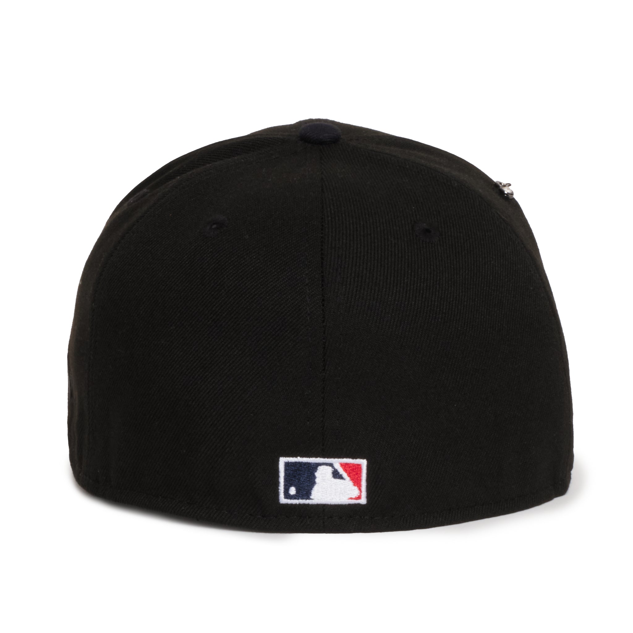 New York Yankees X Mets Black and Navy Subway Series front Logo 25th Anniversary