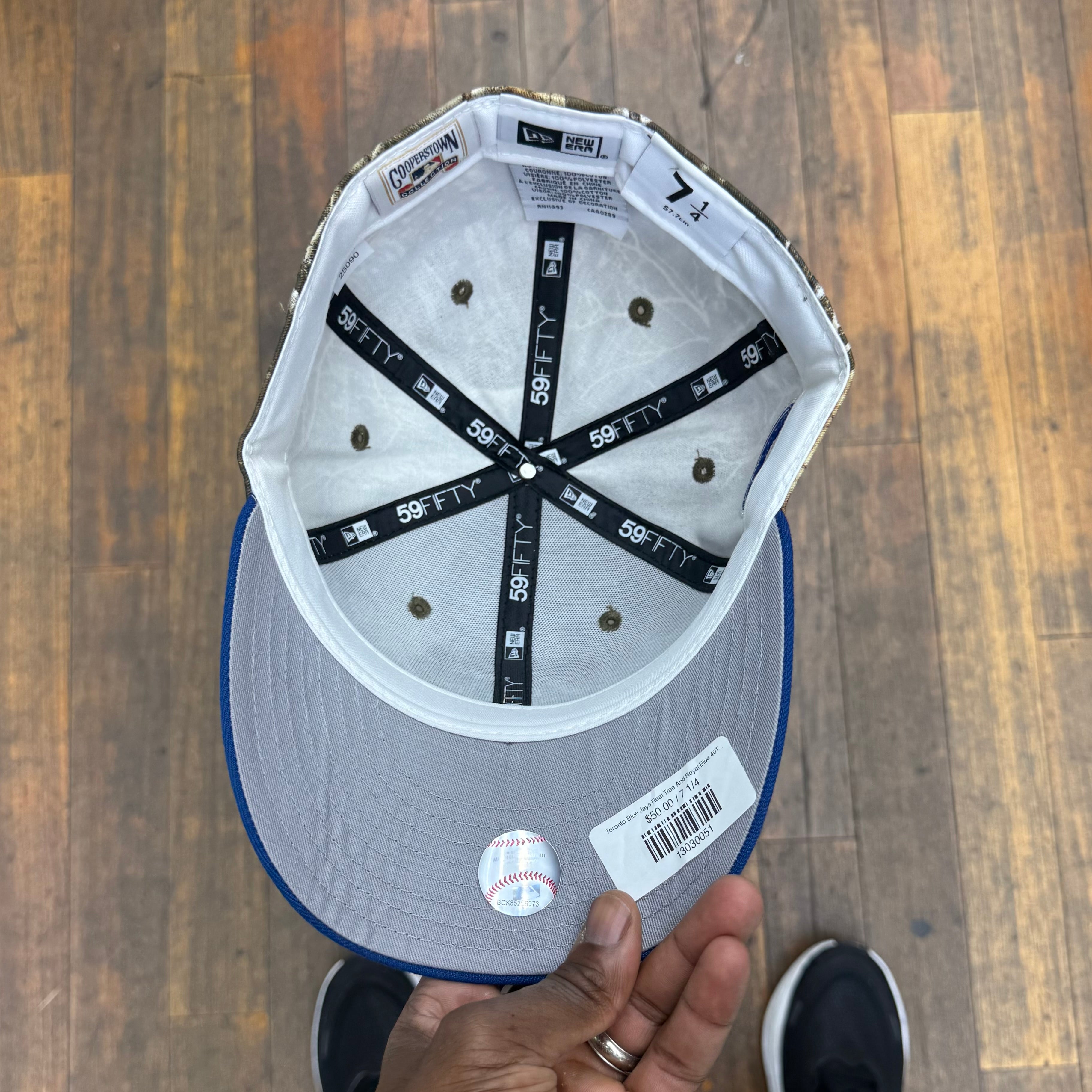 Toronto Blue Jays Real Tree And Royal Blue 40Th Anniversary