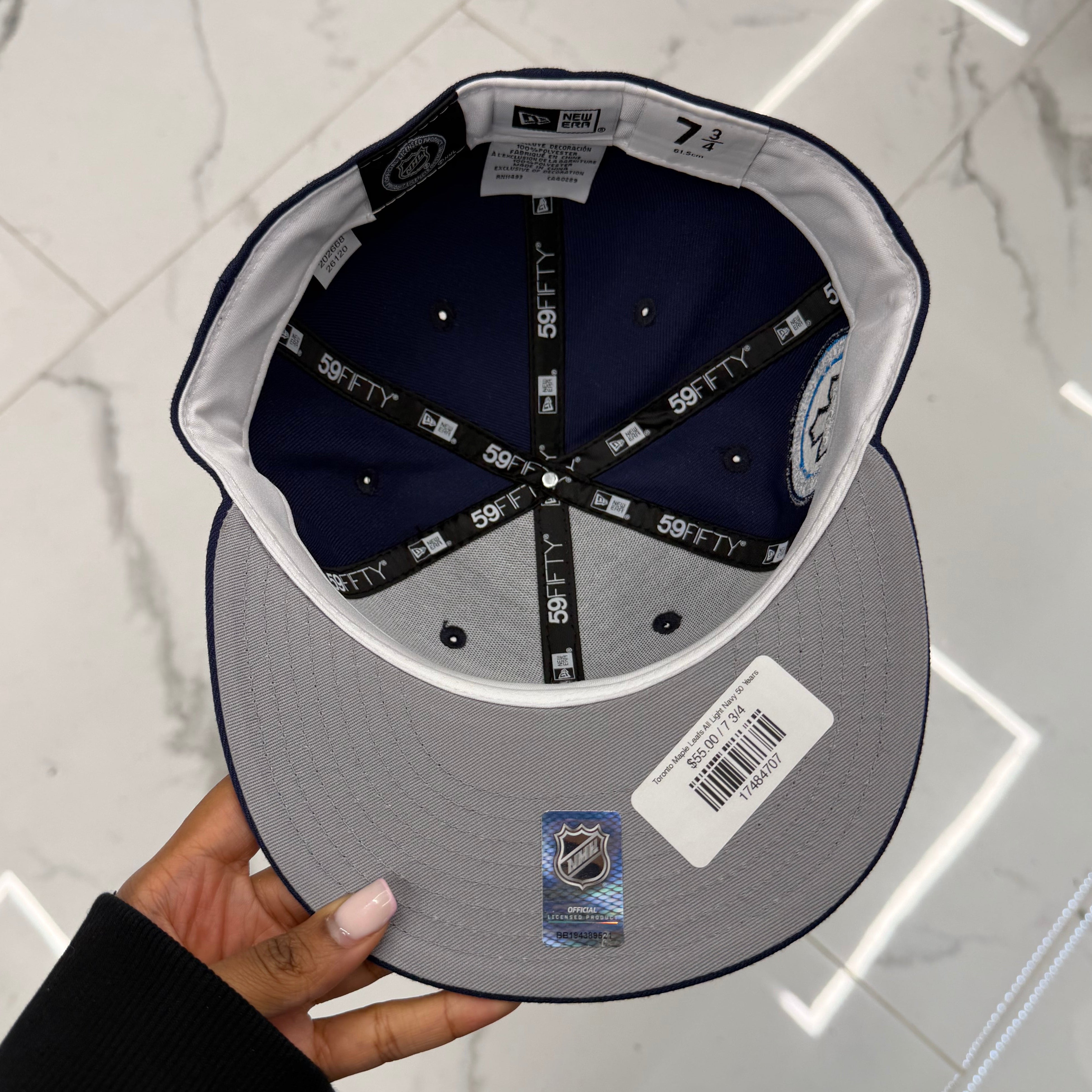 Toronto Maple Leafs All Light Navy 50 Years