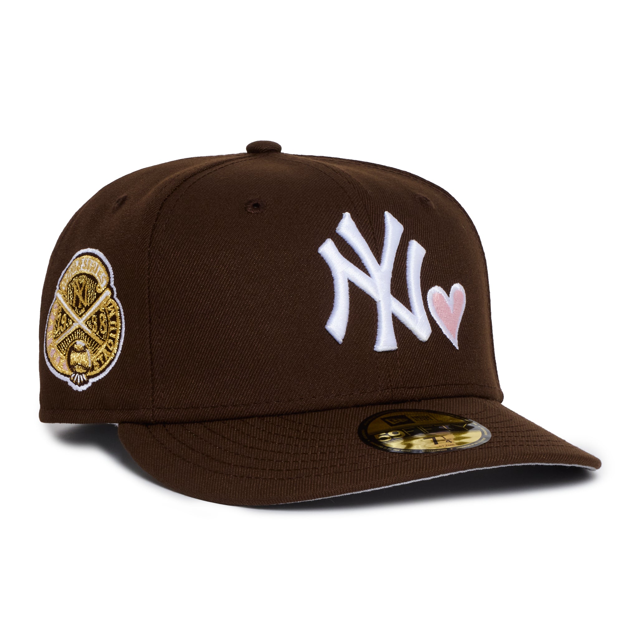 New York Yankees Brown Pink Heart 1938 World Series