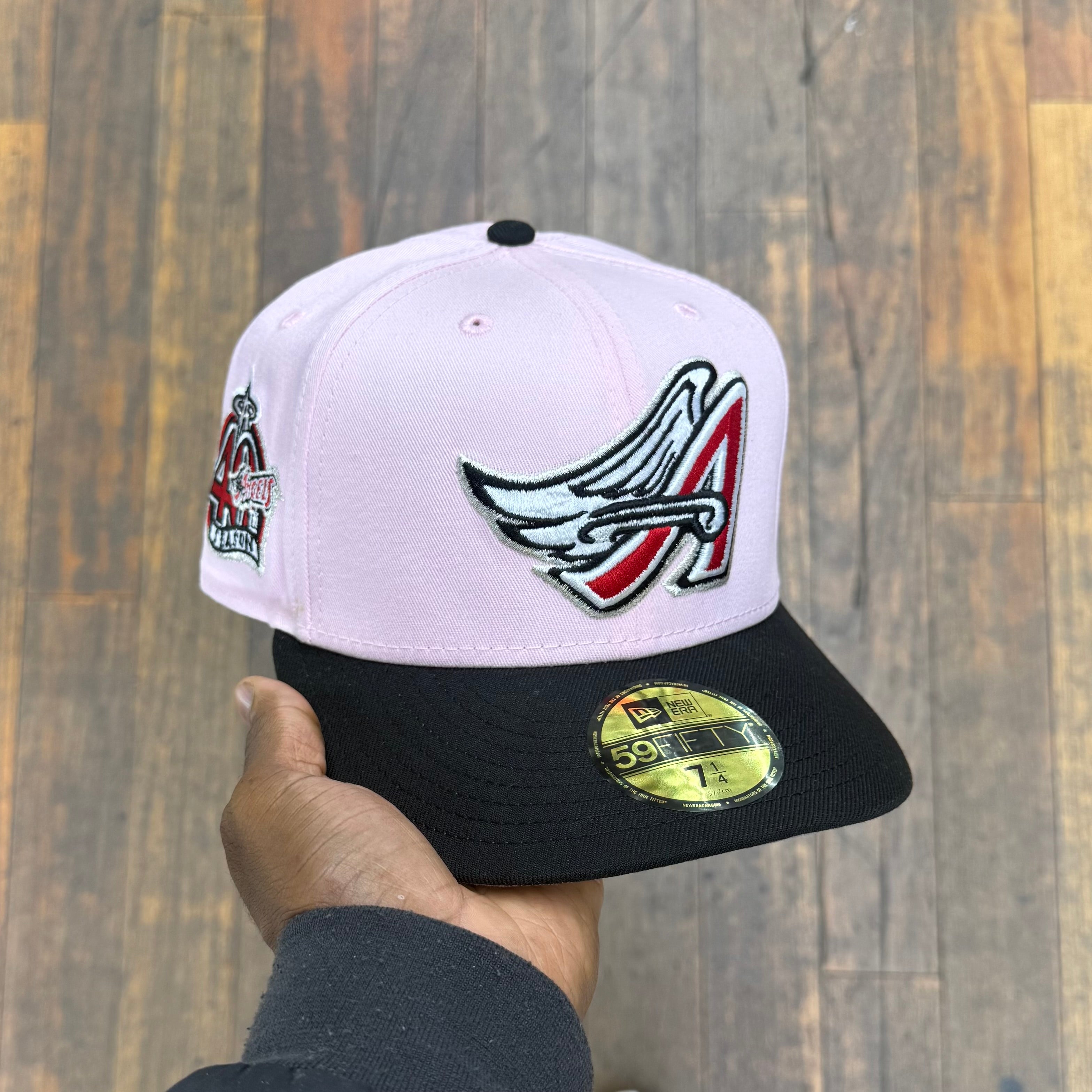 Anaheim Angels Pink And Black 40Th Anniversary