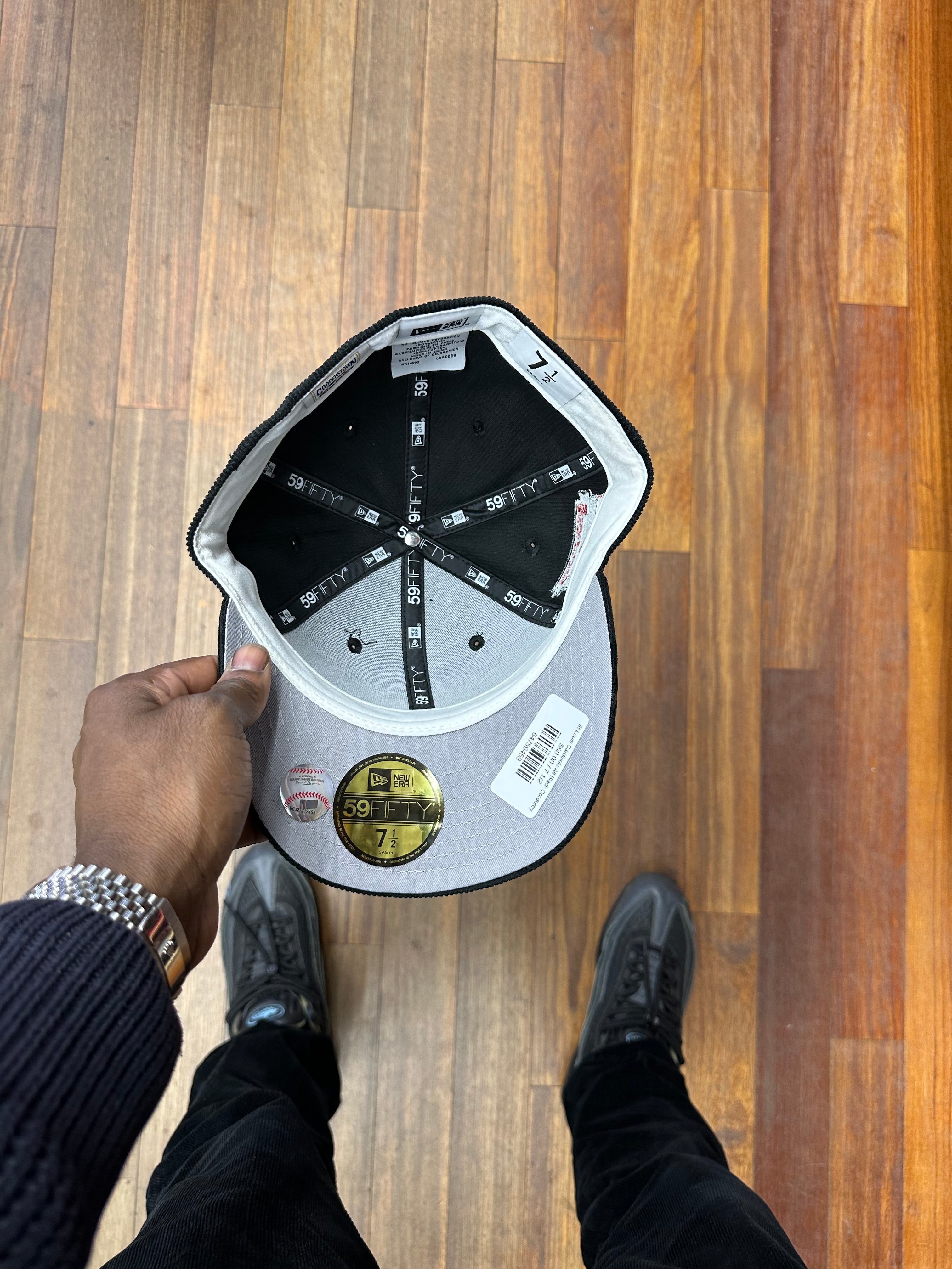 St Louis Cardinals All Black Corduroy