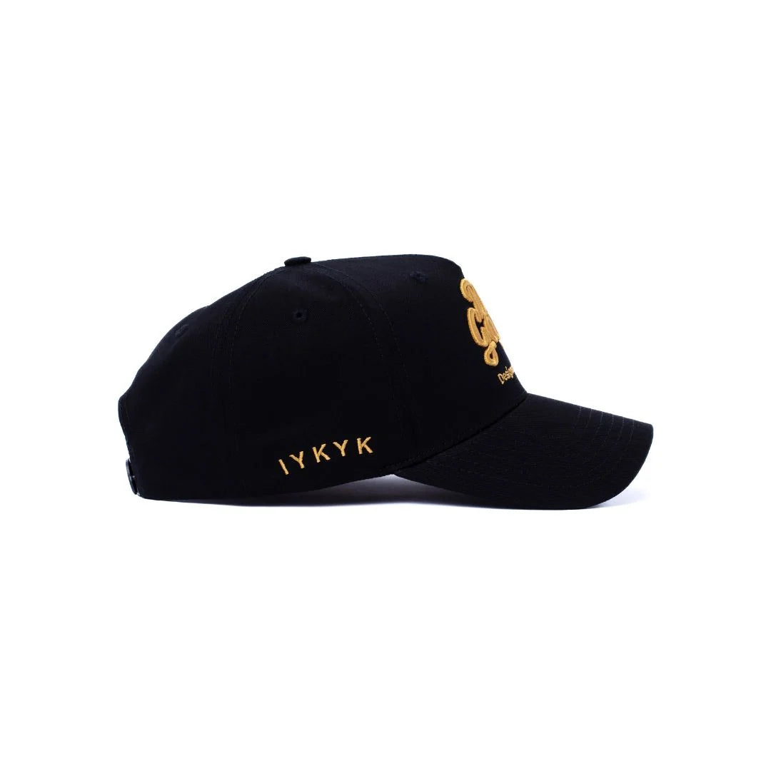 DAD Gang All black Gold Logo