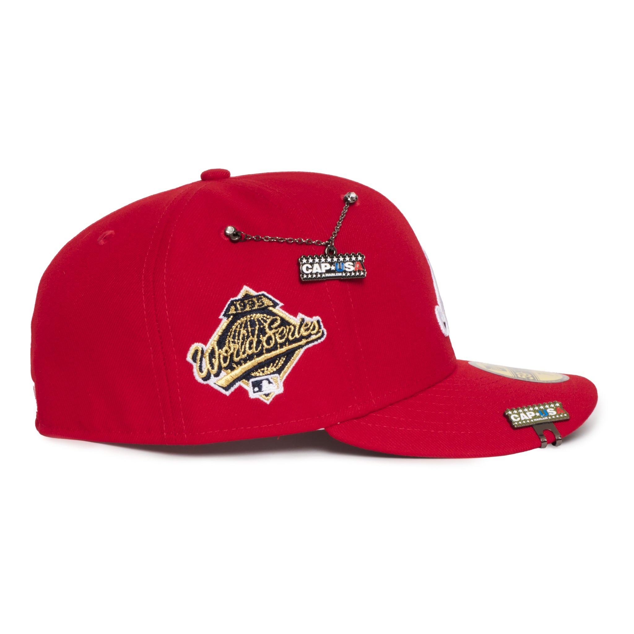 Atlanta Braves All Red Gradient 95 World Series