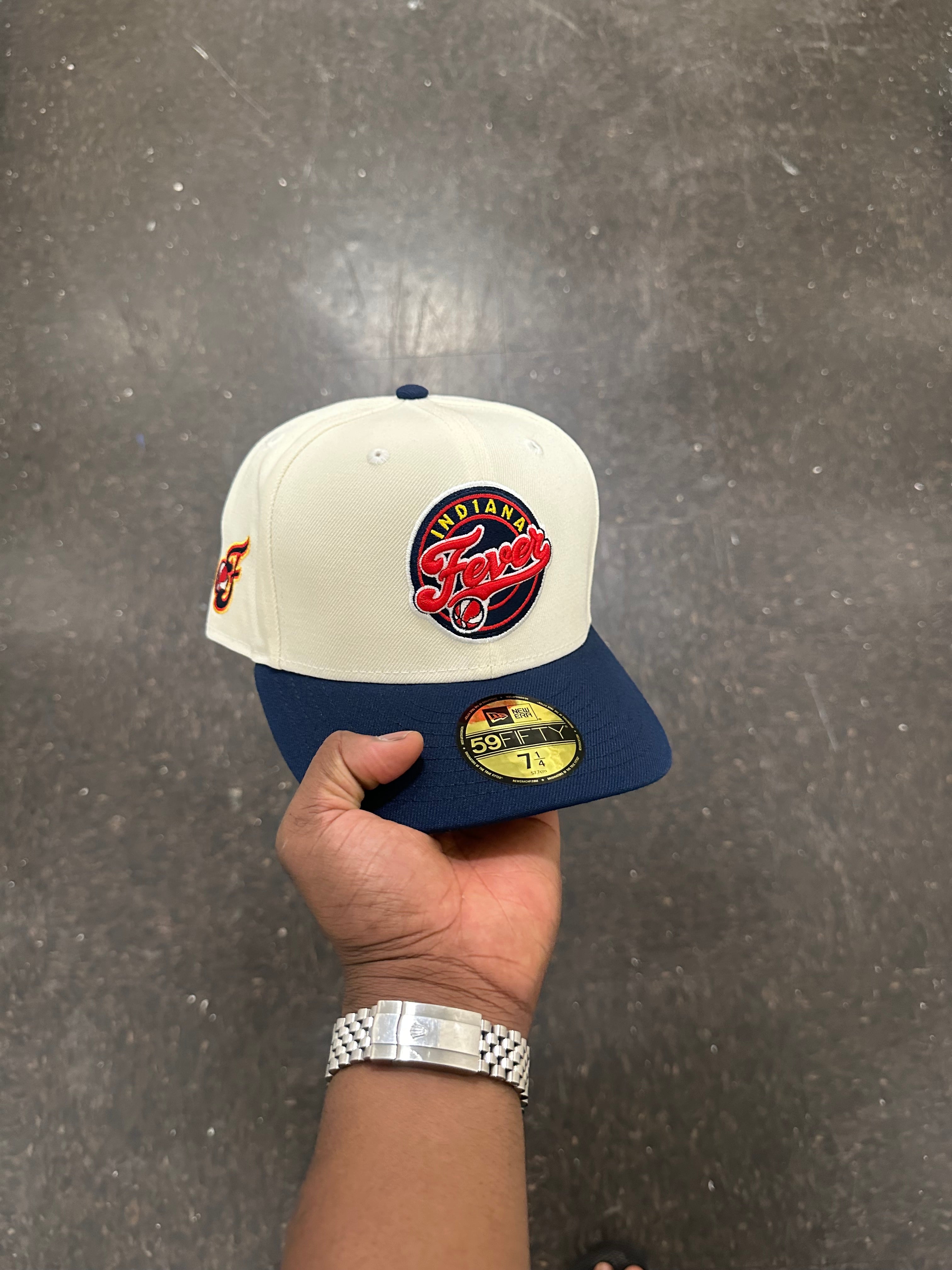 Indiana Fever Creme and Navy WNBA