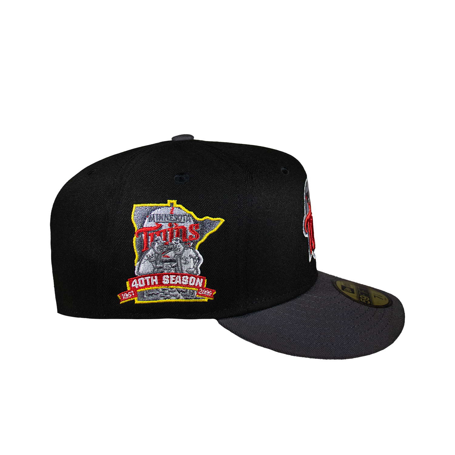 Minnesota Twins Black and Grey 40Th Anniversary