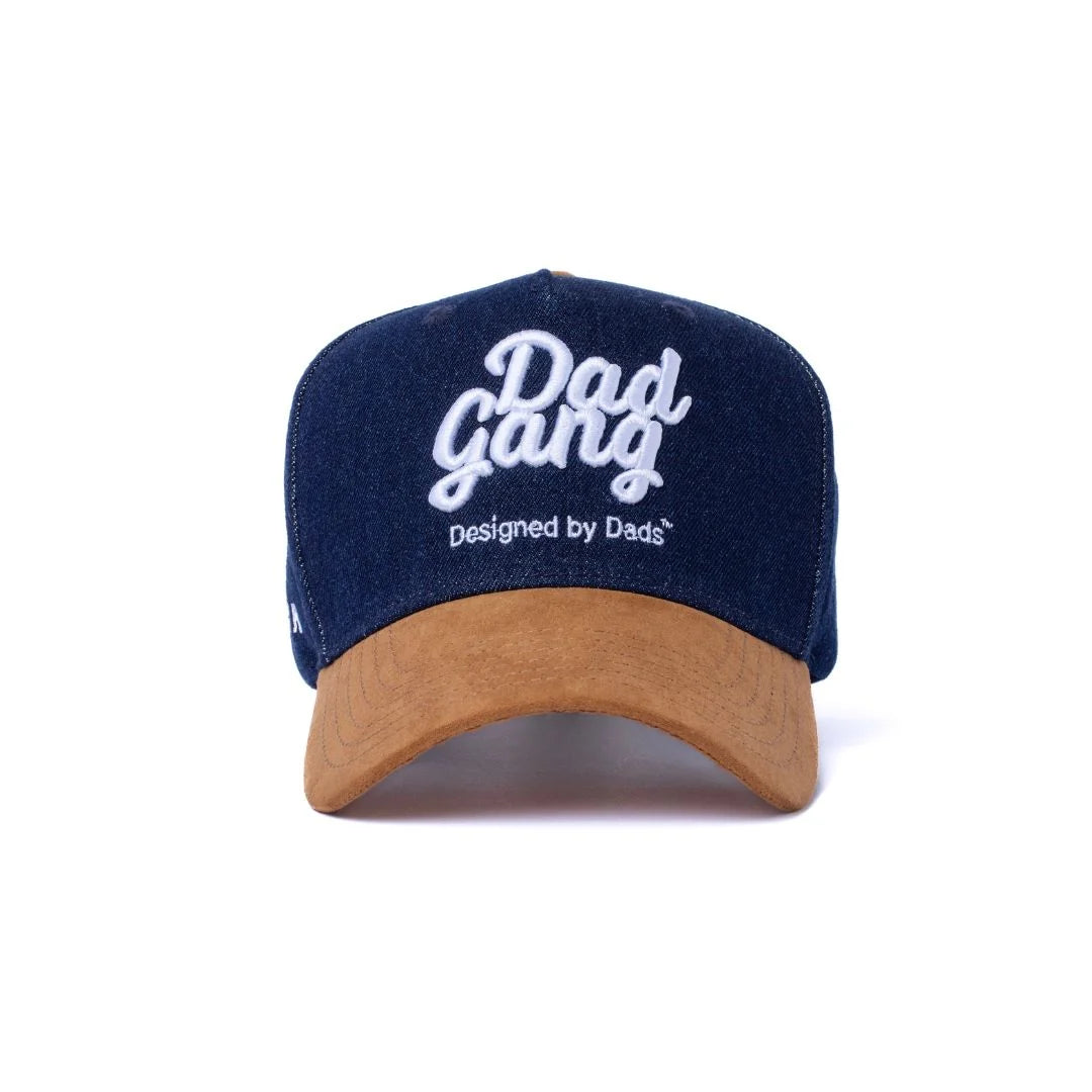 DAD Gang denim & suede
