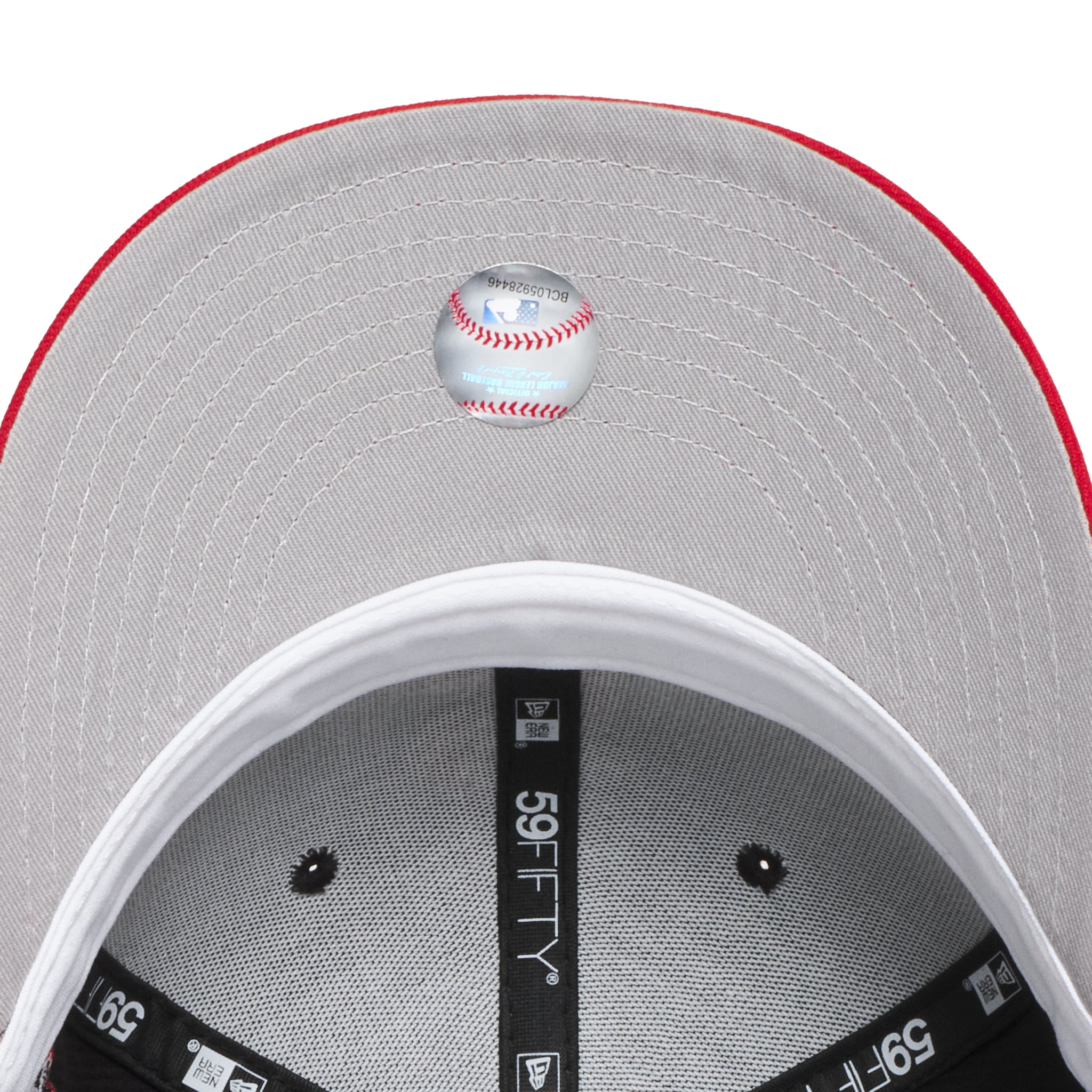 Chicago White Sox Black Corduroy and Red Comiskey Patch Grey uv