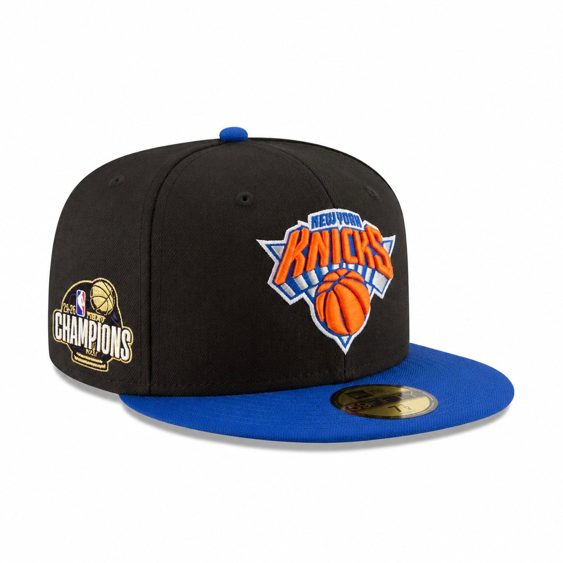 New York Knicks Black & Blue 25-26 Champions Grey uv