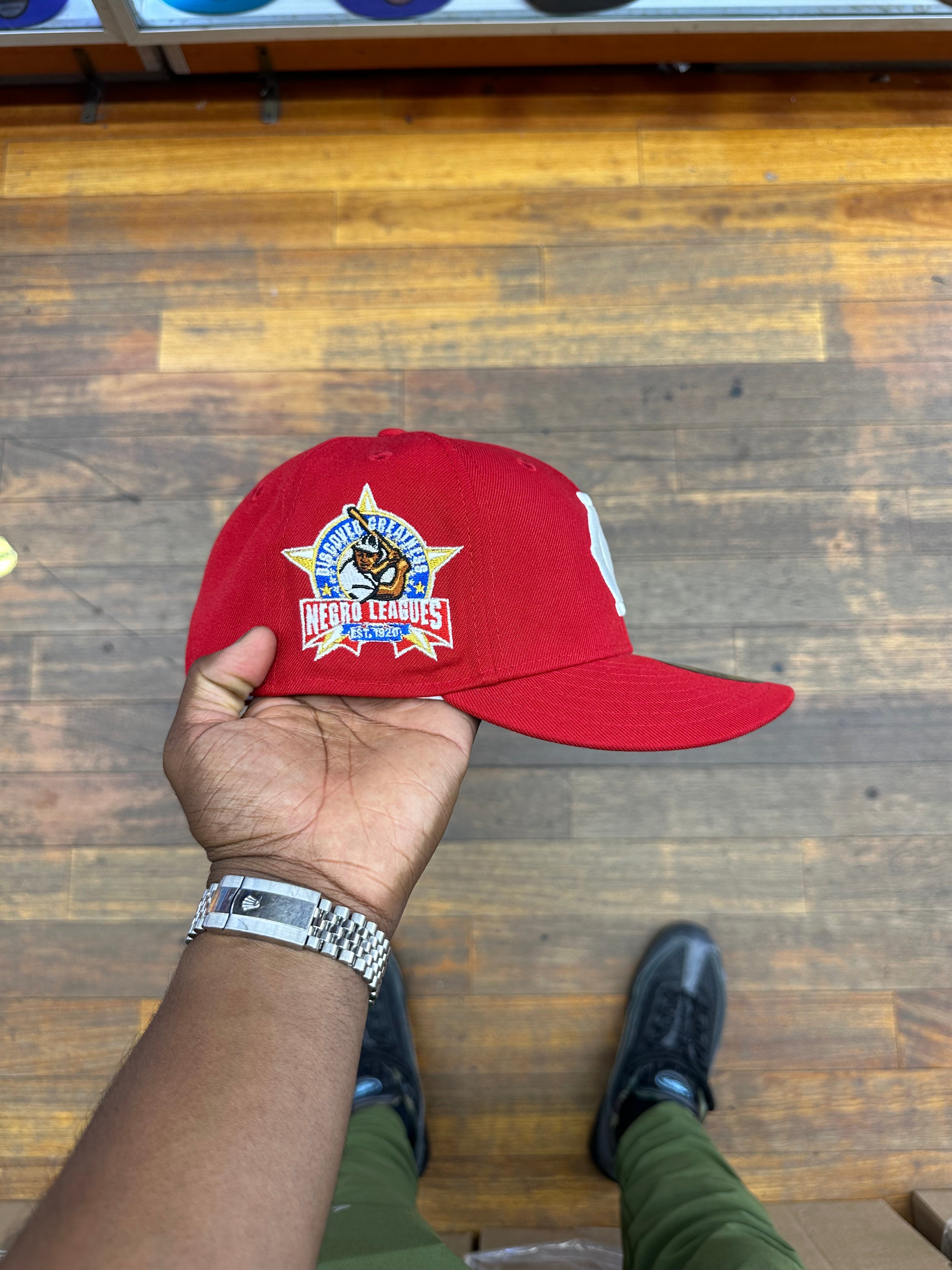 Kansas City Monarchs All Red Green UV Negro Leagues