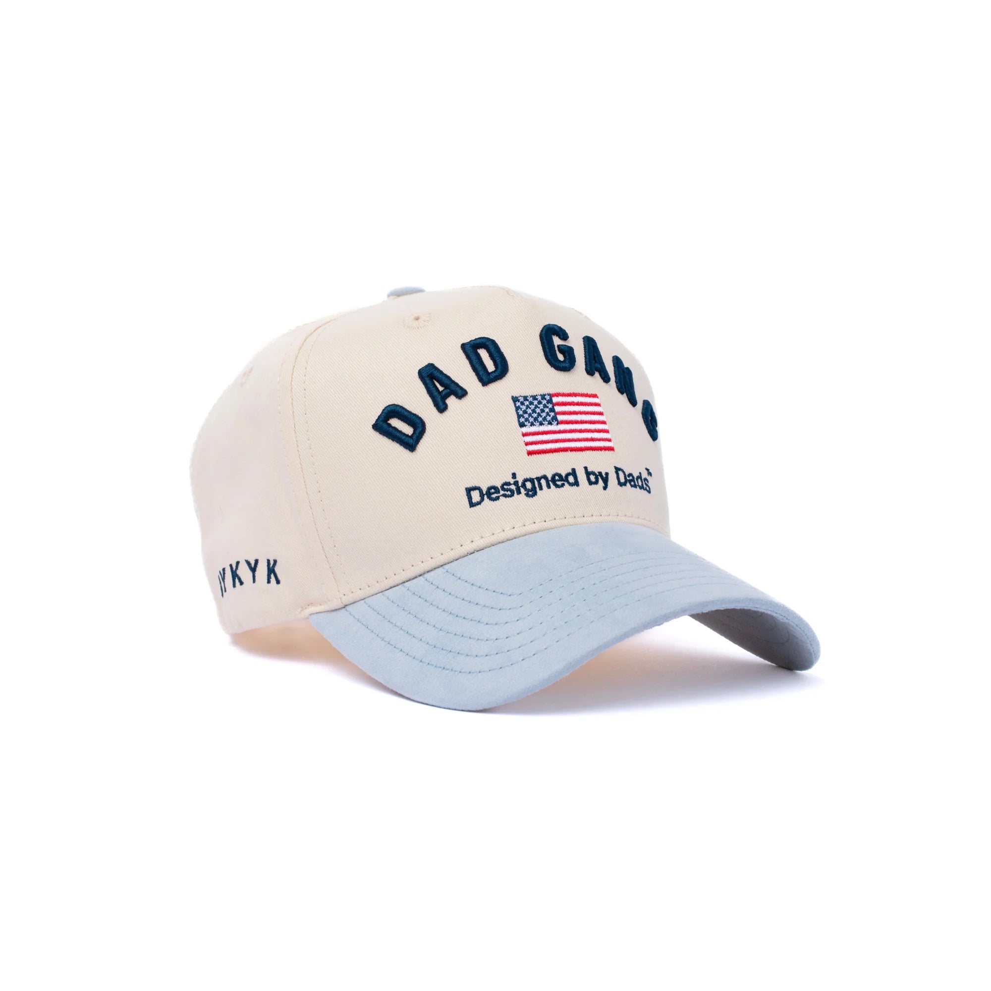 DAD Gang white blue American flag