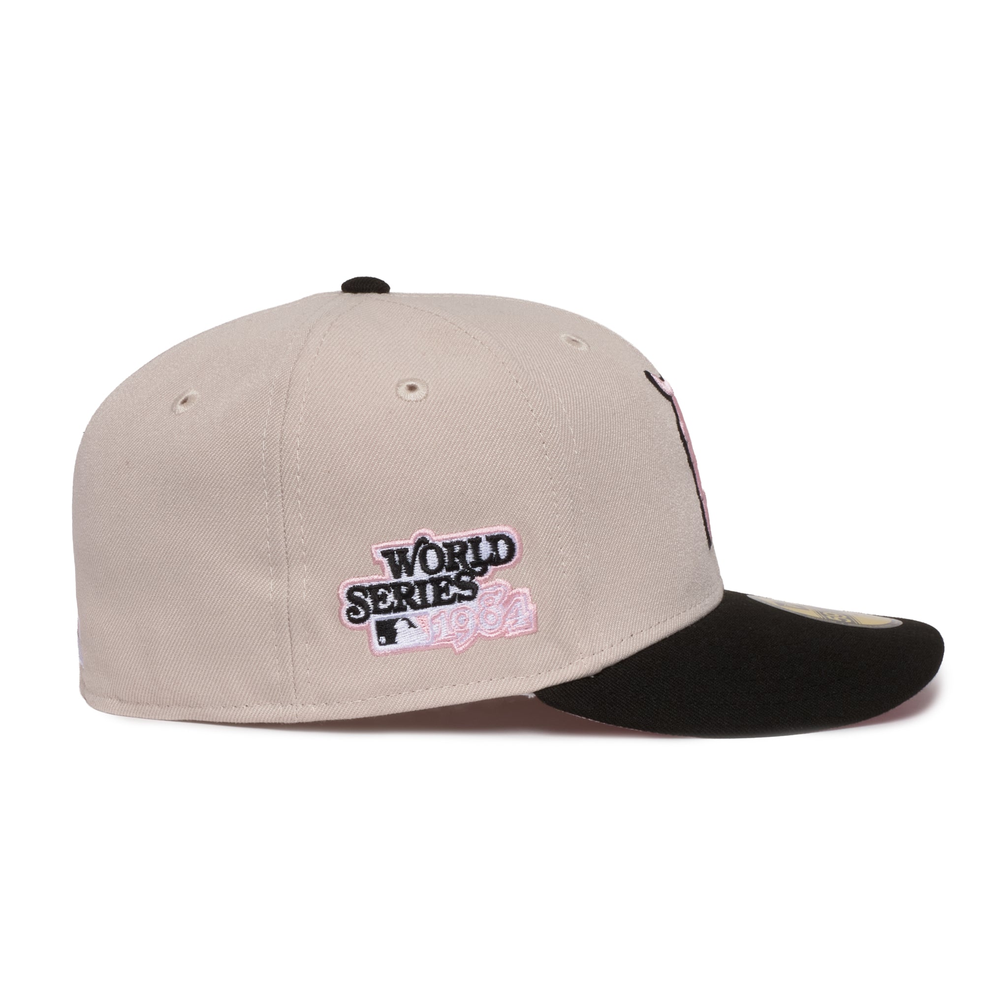 Detroit Tigers "Pink Logo" Stone Grey and Black 1984 WS