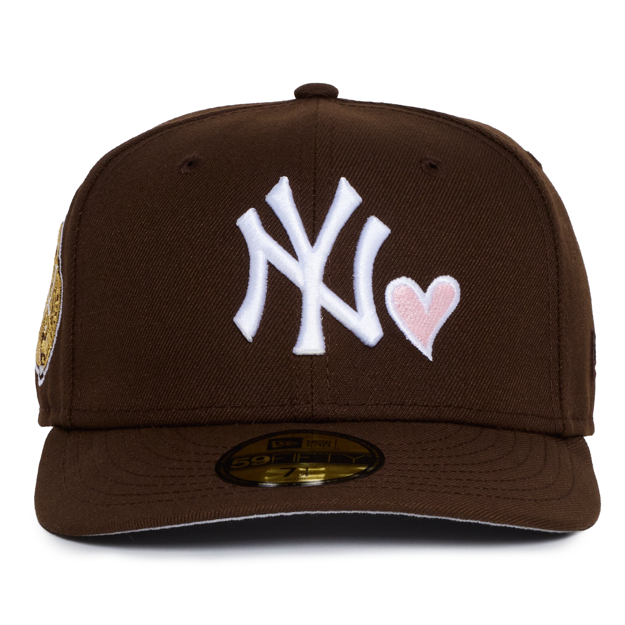 New York Yankees Brown Pink Heart 1938 World Series