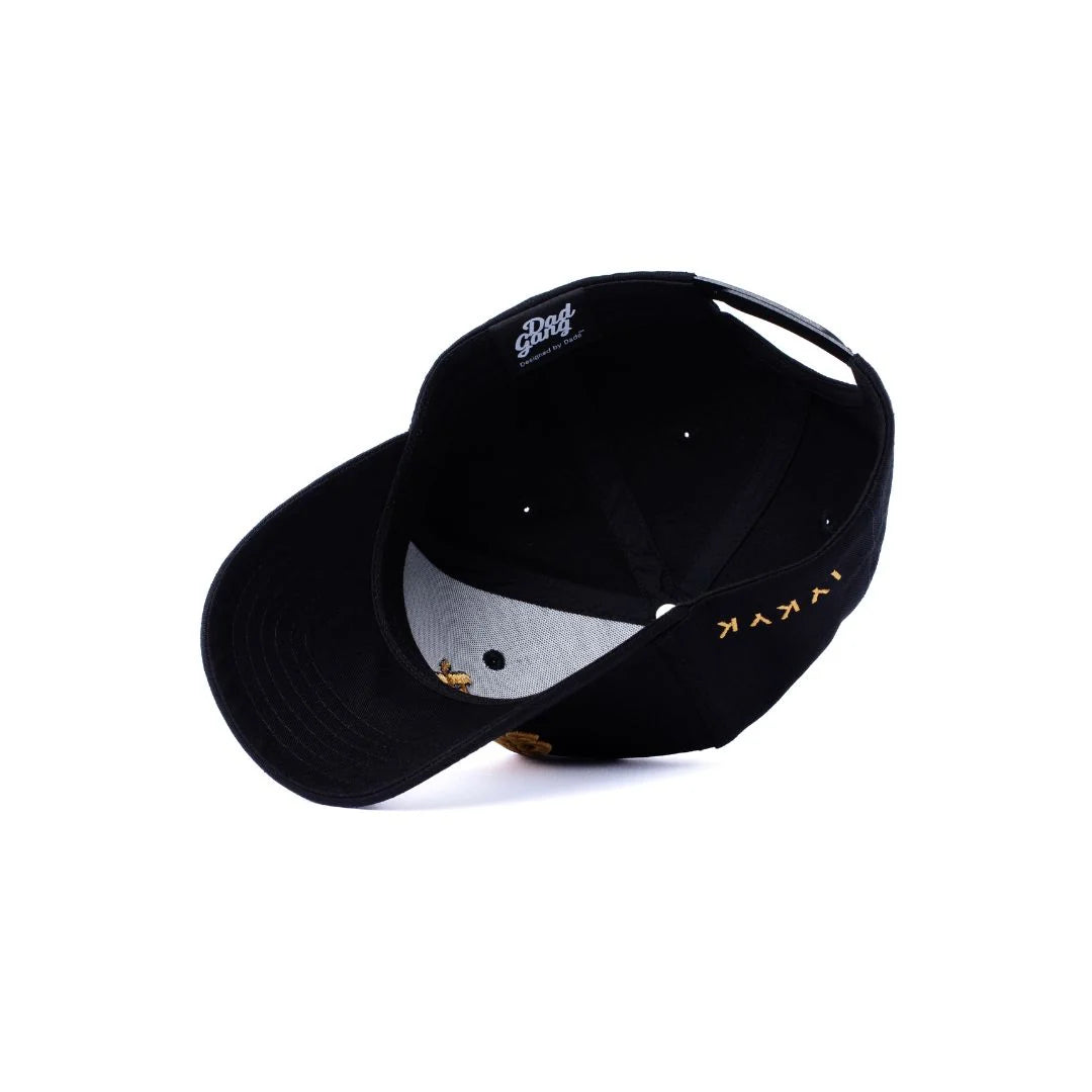 DAD Gang All black Gold Logo
