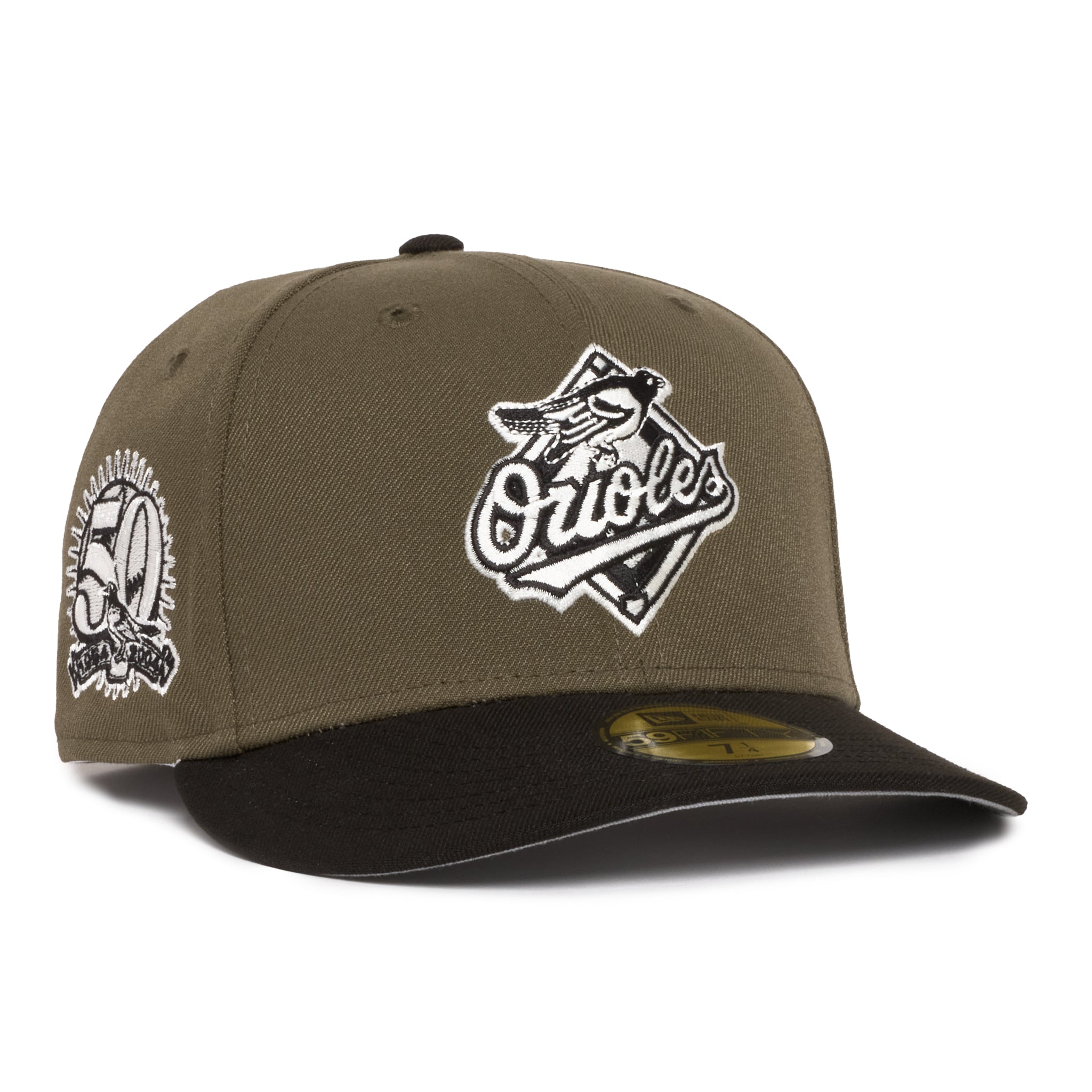 Baltimore Orioles  Olive & Black 50th Grey uv