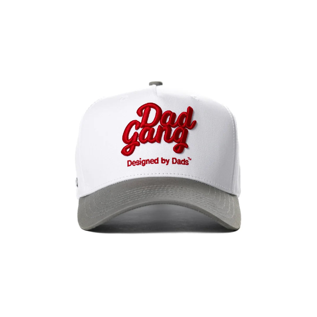 DAD Gang white grey & red
