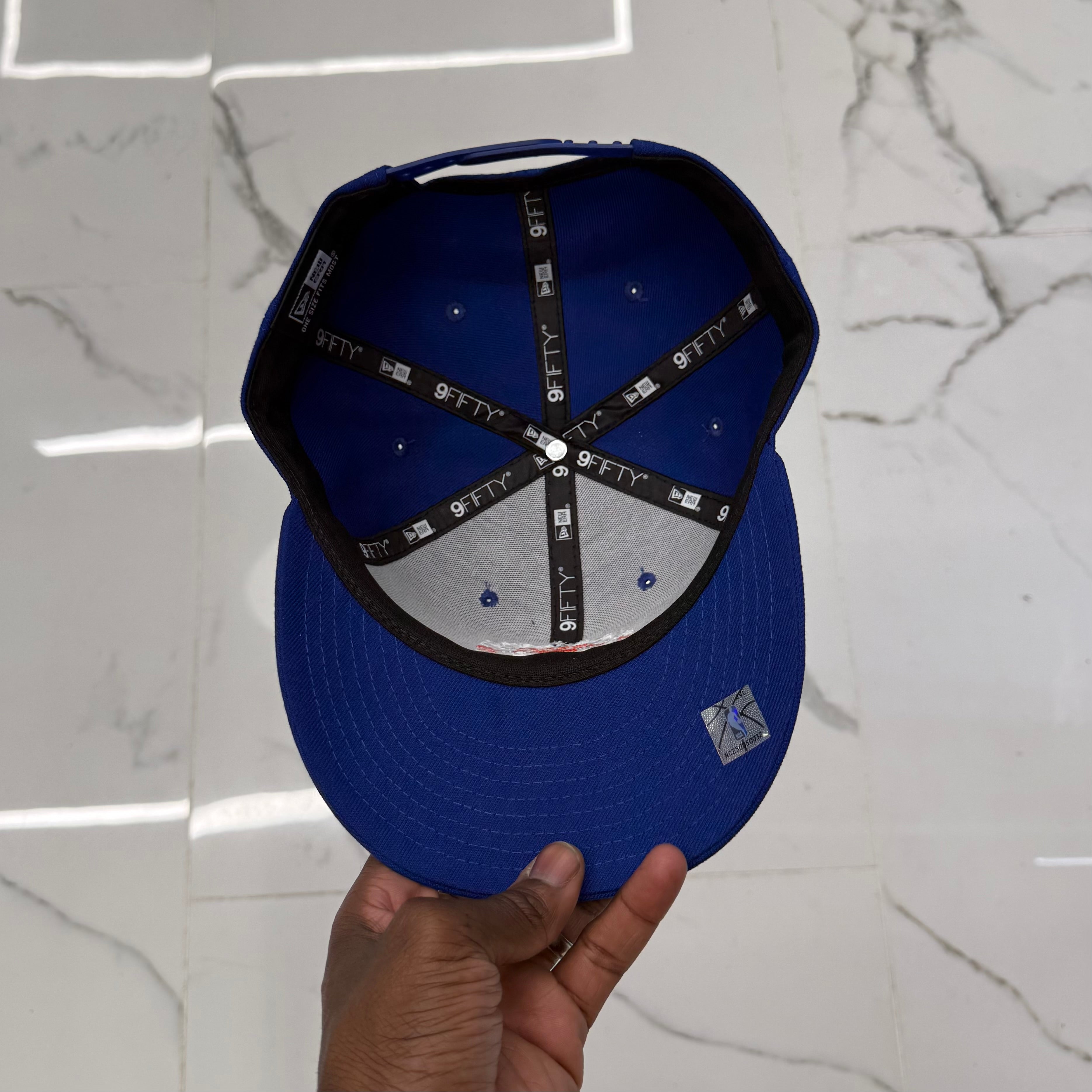 New York Knicks NBA 2026 Finals Net Royal 950 Classic Snap Back