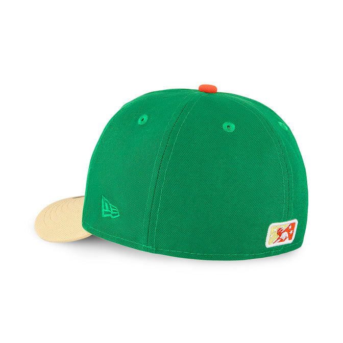 Asheville Tourists Green & Camel Grey uv MilB
