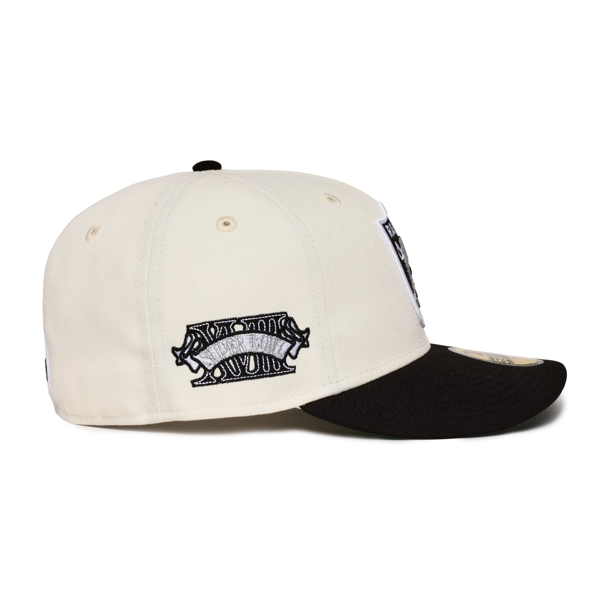 Las Vegas Raiders Creme and Black 1984 SB
