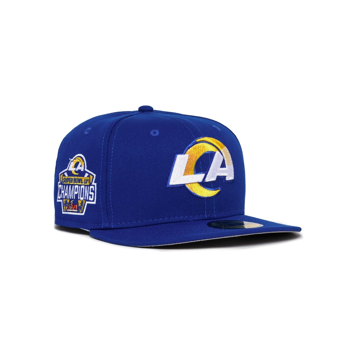 Los Angeles Rams Azure Blue Super Bowl 46 Champions