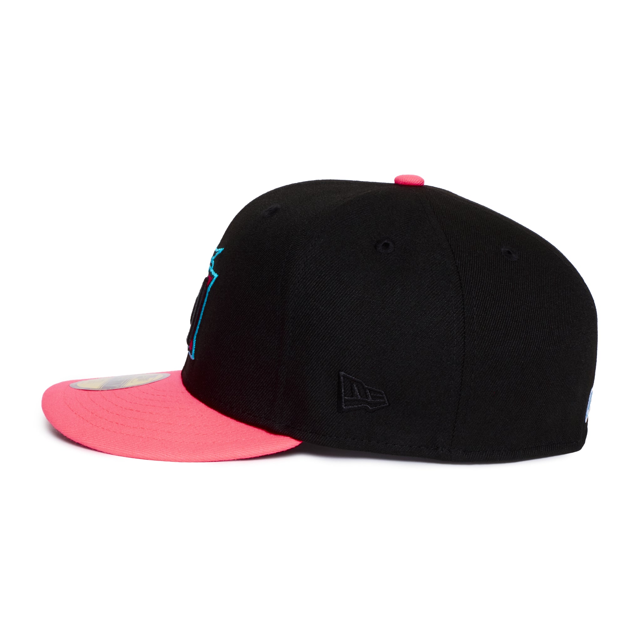Miami Marlins Black & Pink 30th Anniversary Grey uv