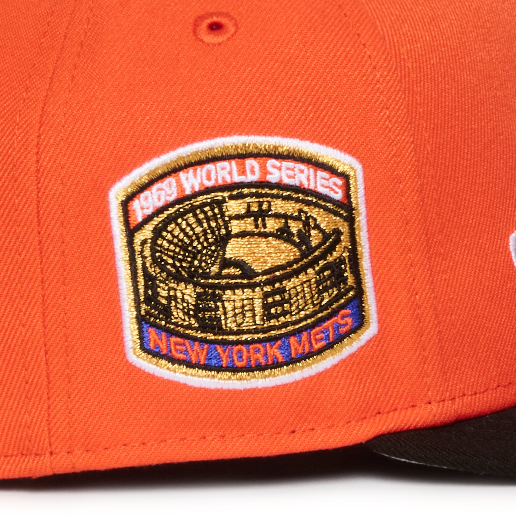 New York Mets Orange and Black Script 950 AFrame 1969 WS Snap Back