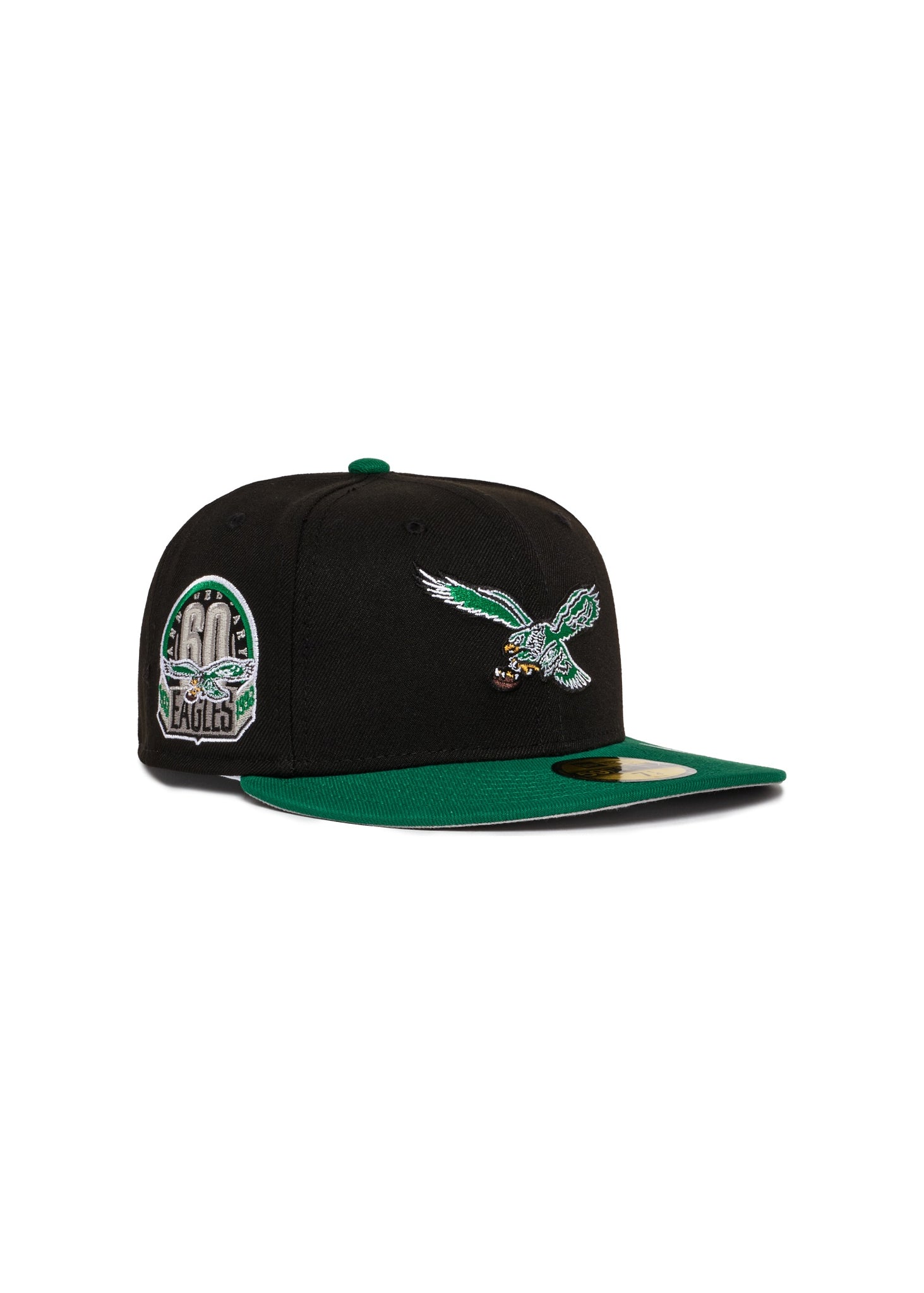 Philadelphia Eagles Black and Kelly Green 60Th Anniversary