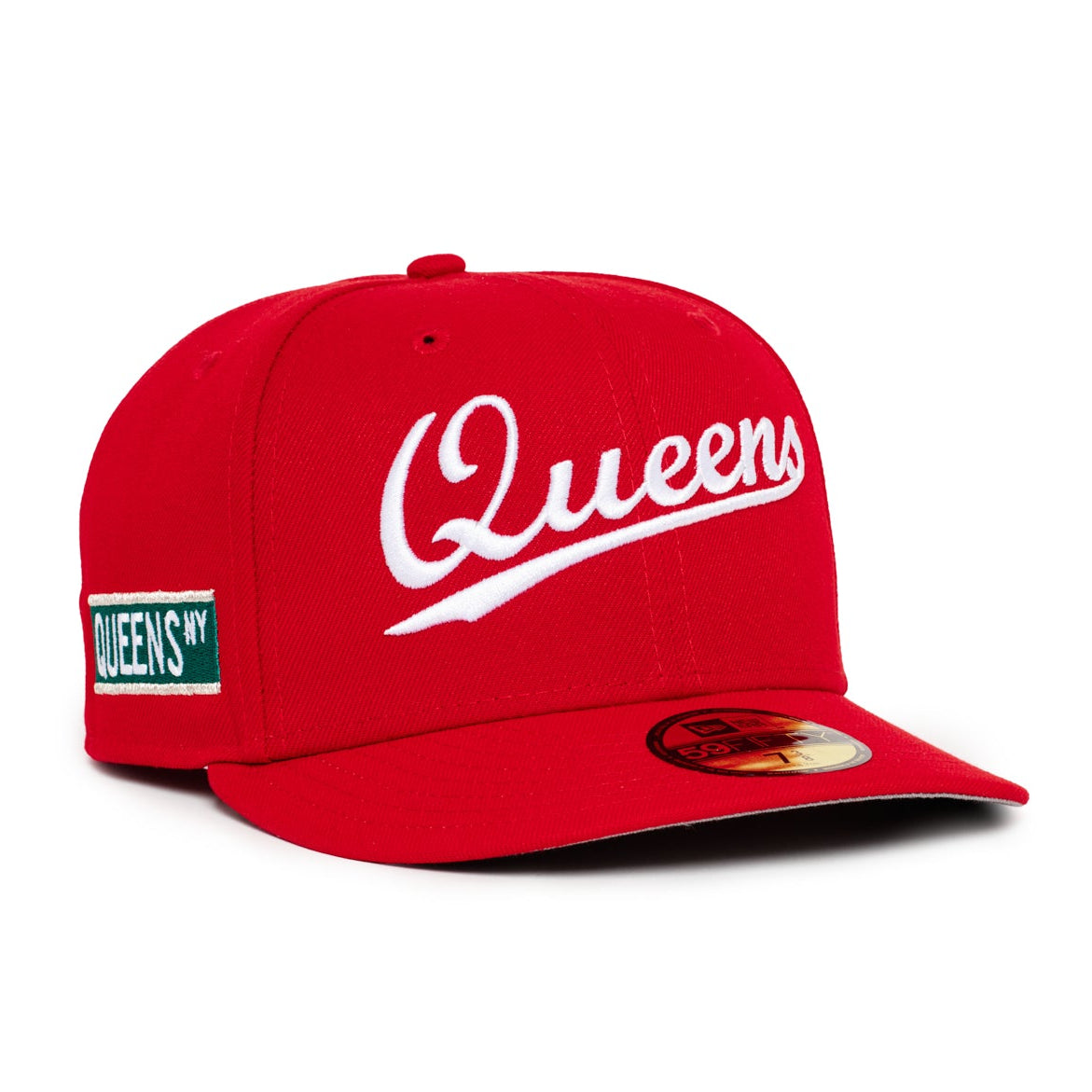 QUEENS New York Red 5950 Fitted