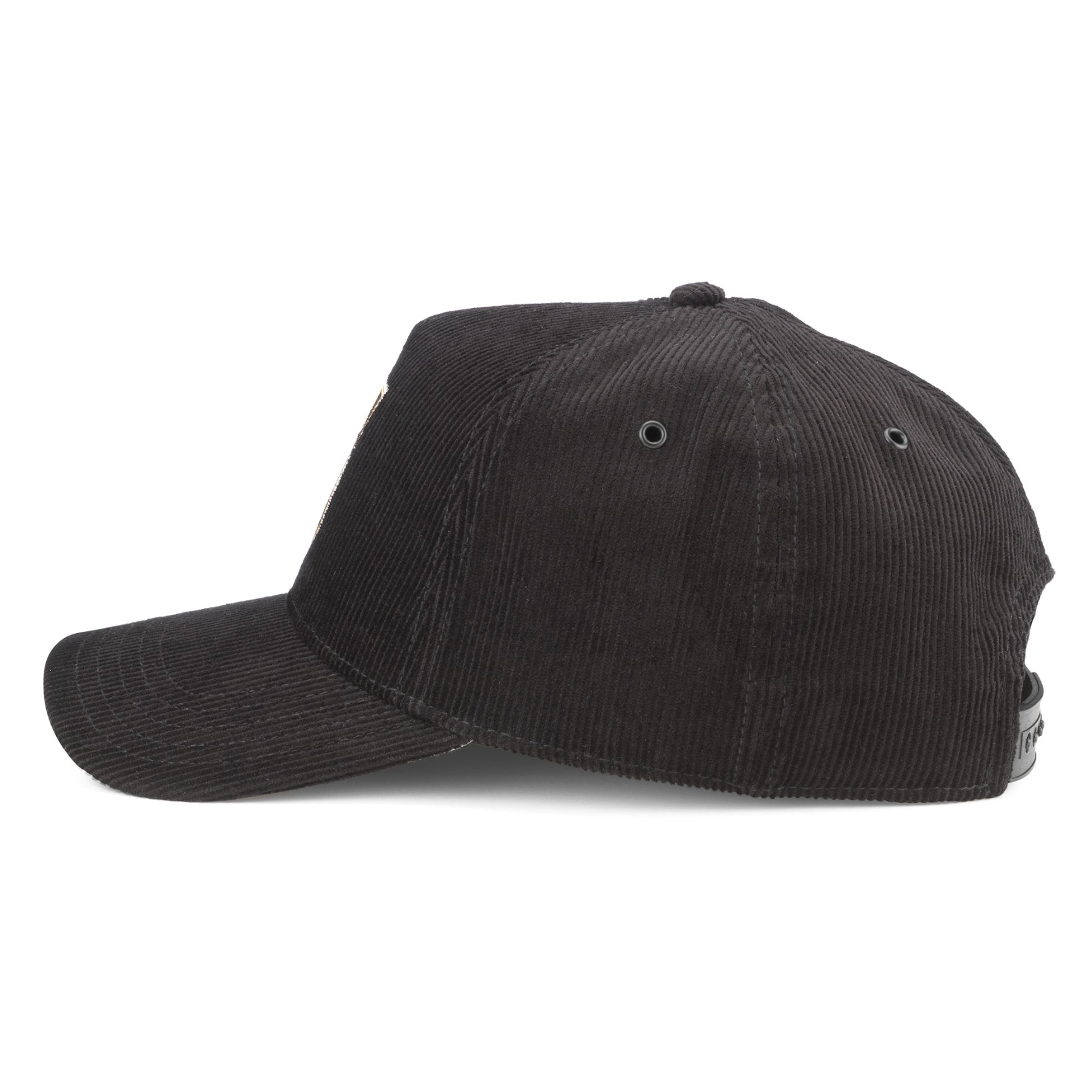 Vegas Golden Knights Black Corduroy Snap Back