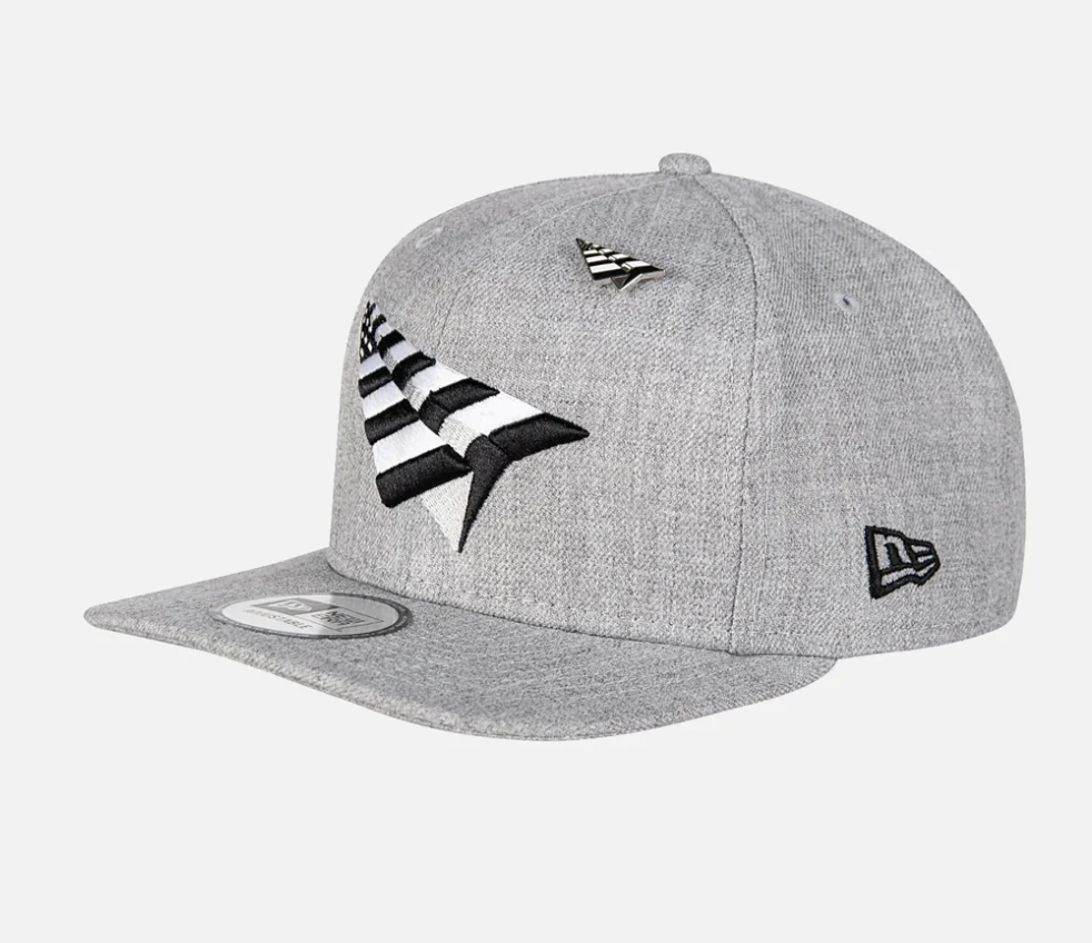 Roc Nation Paper Planes Heather Grey 950 Snap Back